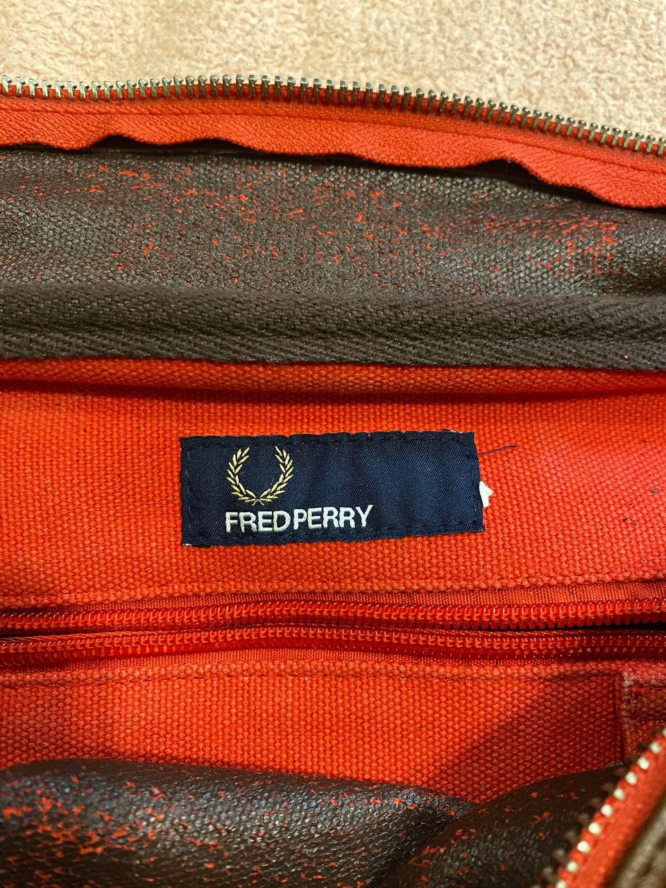 Fred Perry Vintage Fred Perry Streetwear Bag Size ONE SIZE - 2 Thumbnail