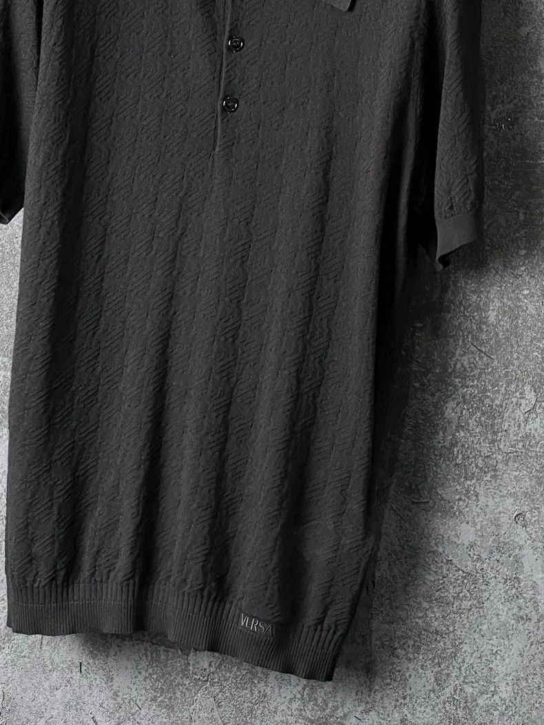 Other Versace Dark pattern short-sleeved polo shirt Size US S / EU 44-46 / 1 - 4 Thumbnail