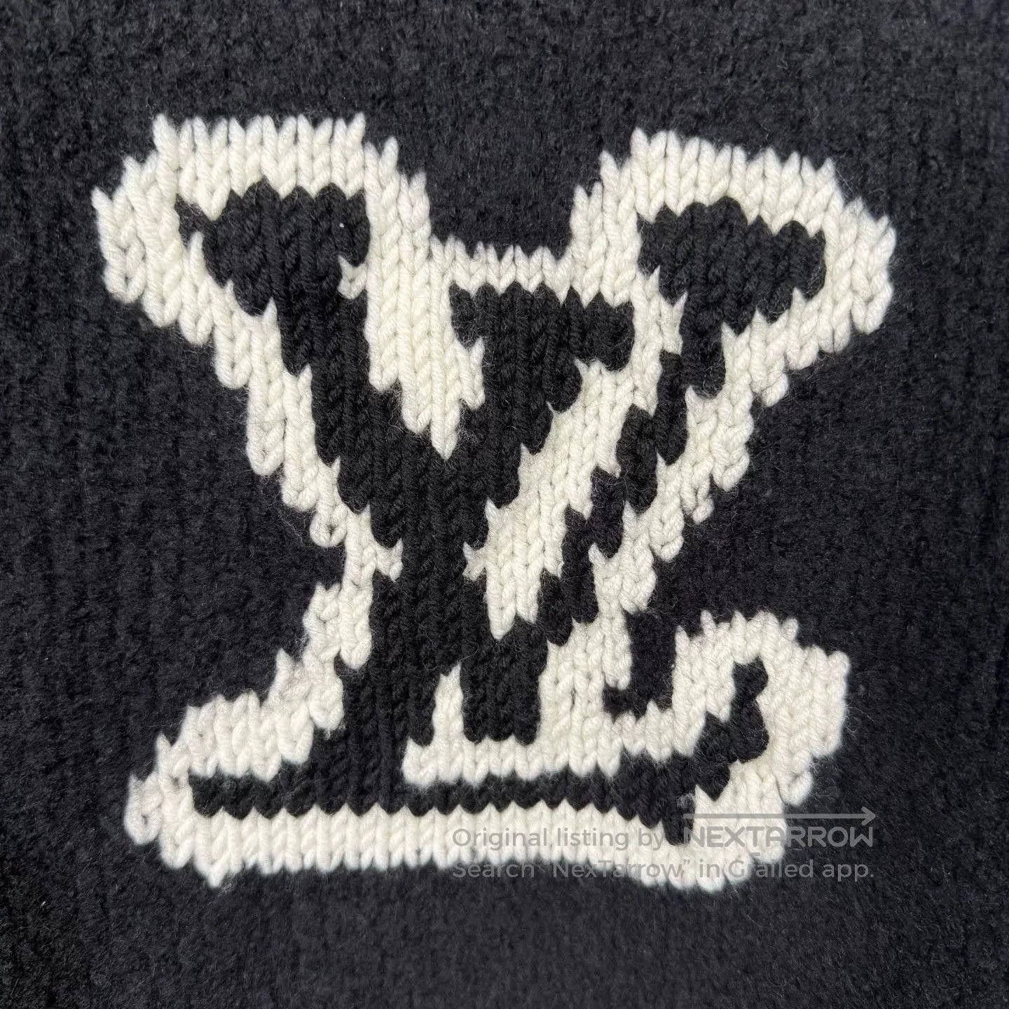 Louis Vuitton Louis Vuitton 2024 Teddy Sweater Black S. Size US S / EU 44-46 / 1 - 5 Thumbnail