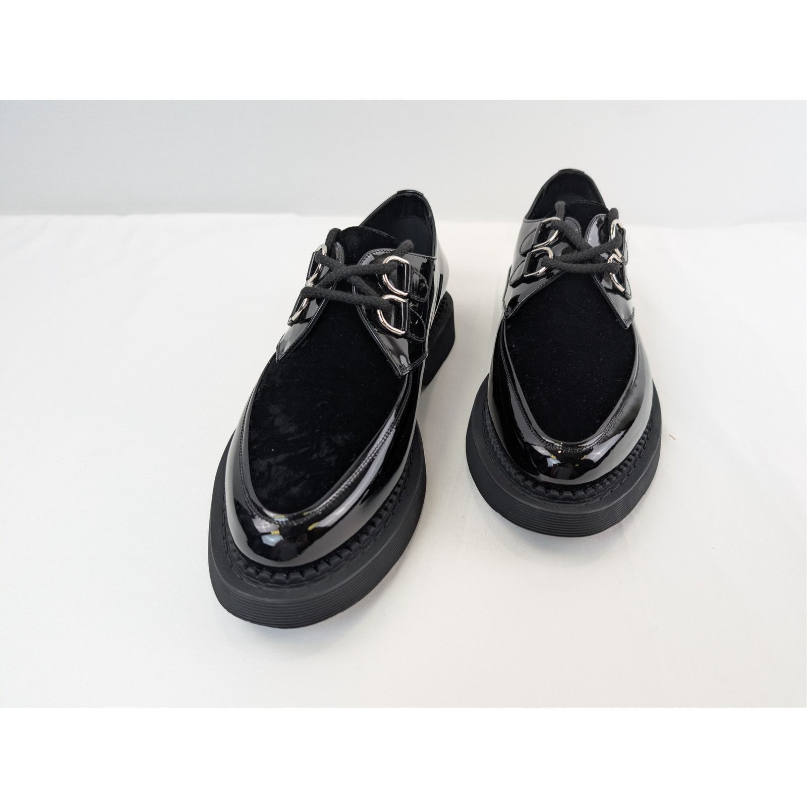 Saint Laurent Paris o1rshd1 Teddy SH Derby Shoe Boots in Black Size US 10 / EU 43 - 8 Thumbnail
