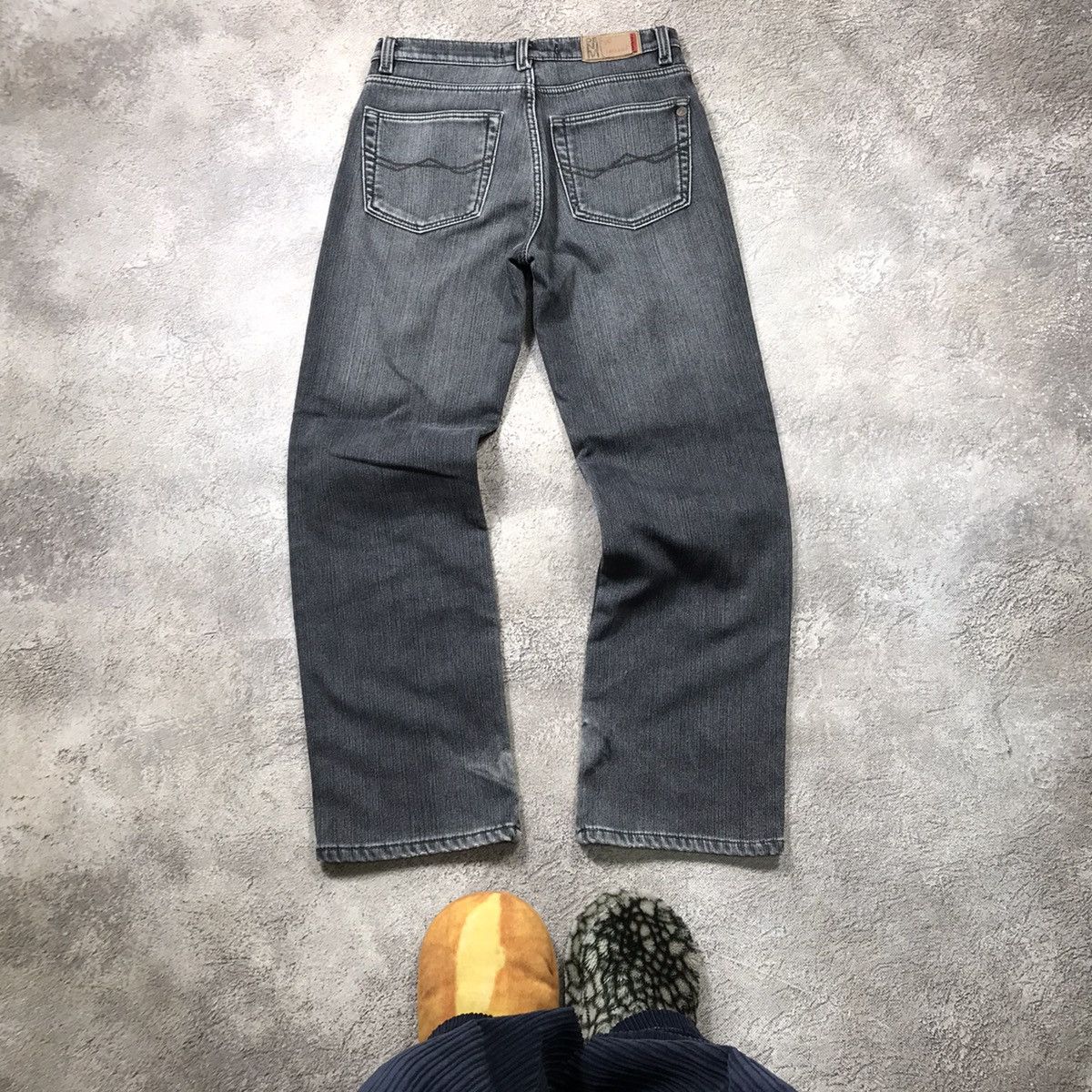 Vintage Vintage 90s Baggy Distressed Thrashed Jeans Skate Grunge 32 Size US 32 / EU 48 - 4 Thumbnail