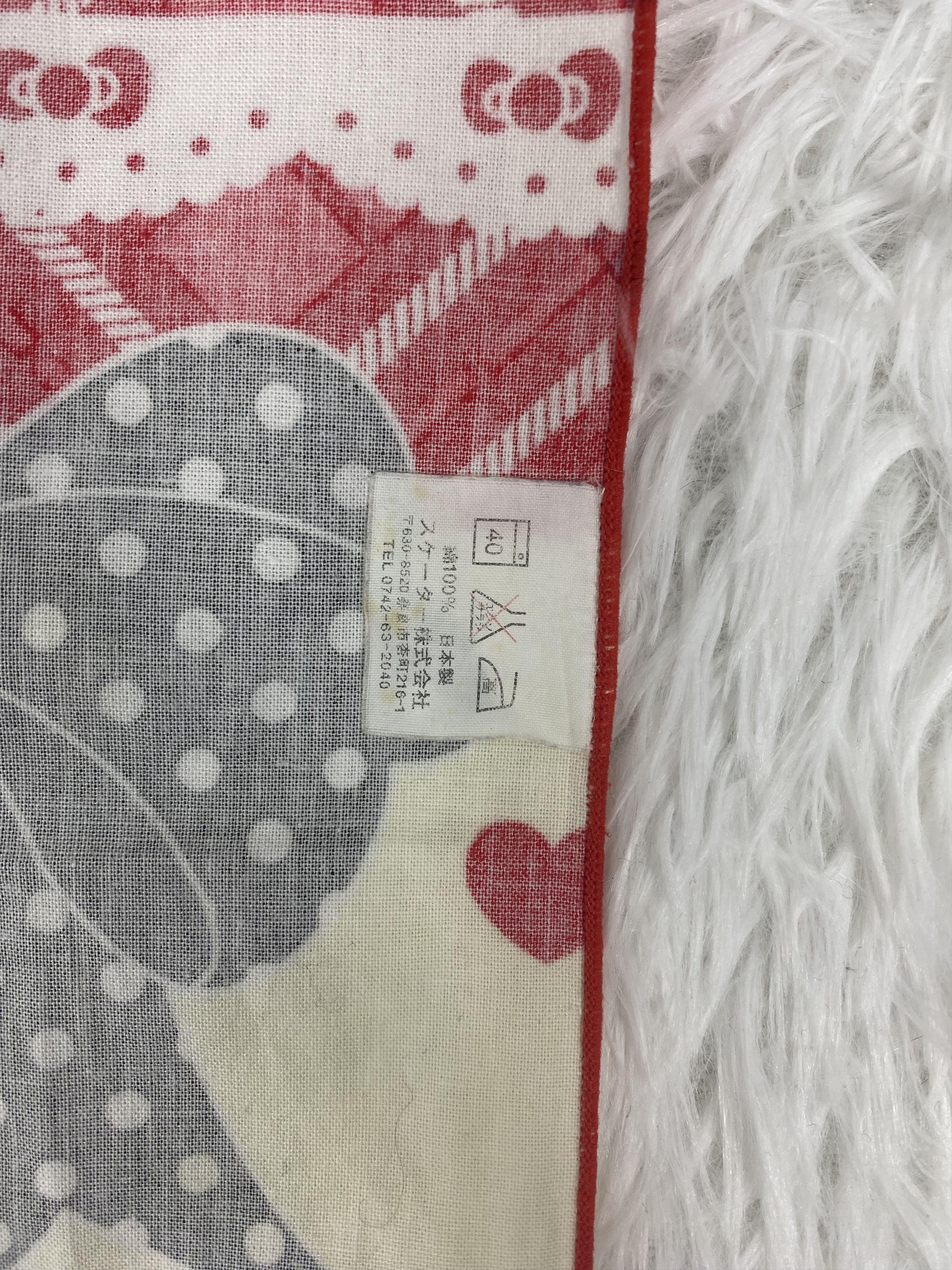 Anime Vintage Hello Kitty Handkerchief PH0127 Size ONE SIZE - 7 Thumbnail