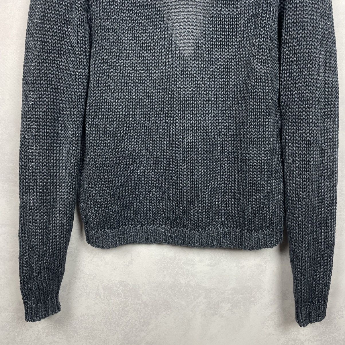 Iris von Arnim Iris Von Arnim Uomo Men’s Net Knit Linen Cardigan Sweater Size US S / EU 44-46 / 1 - 16 Thumbnail