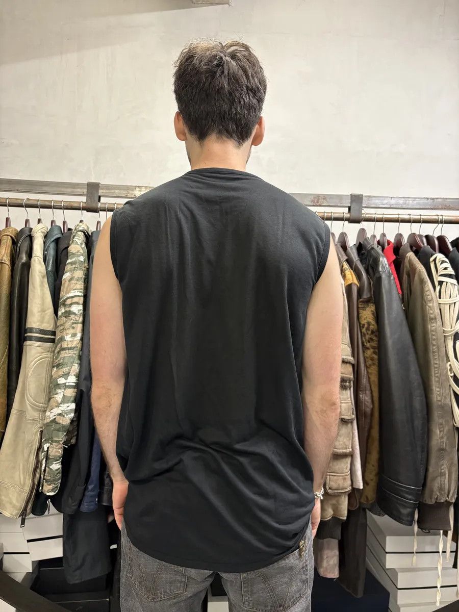 Balenciaga × Designer × Vintage SS2010 Balenciaga Black & Blue Contemporary Tank Top Size US L / EU 52-54 / 3 - 3 Thumbnail