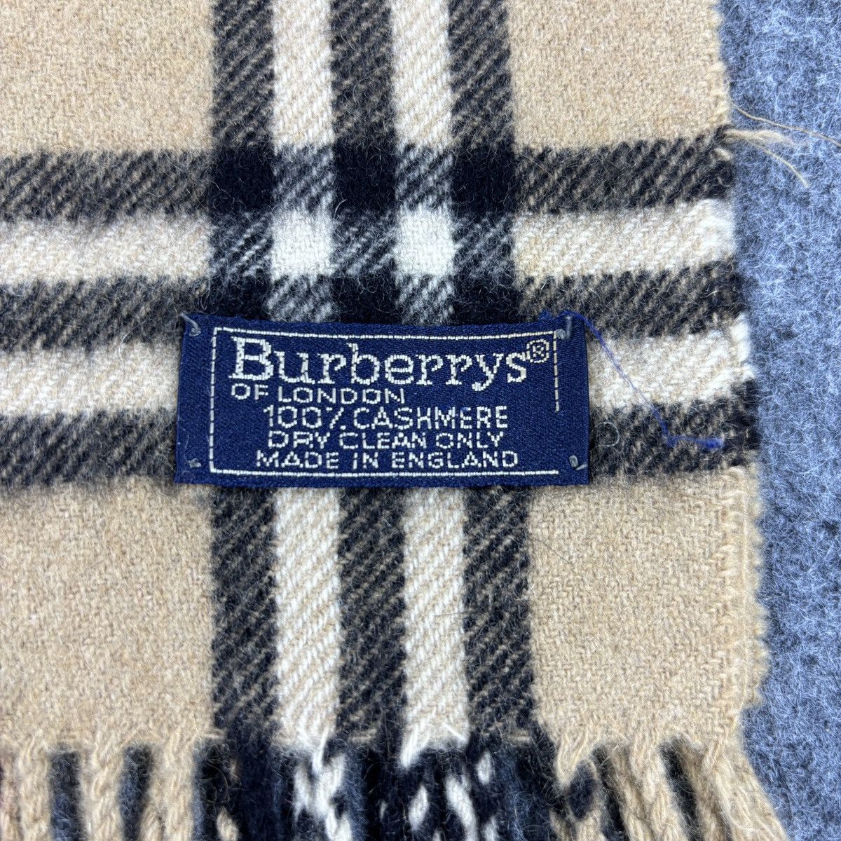 Burberry × Vintage Burberrys Scarf # D787 # Muffler # Neckwear # Nova Check Size ONE SIZE - 2 Thumbnail