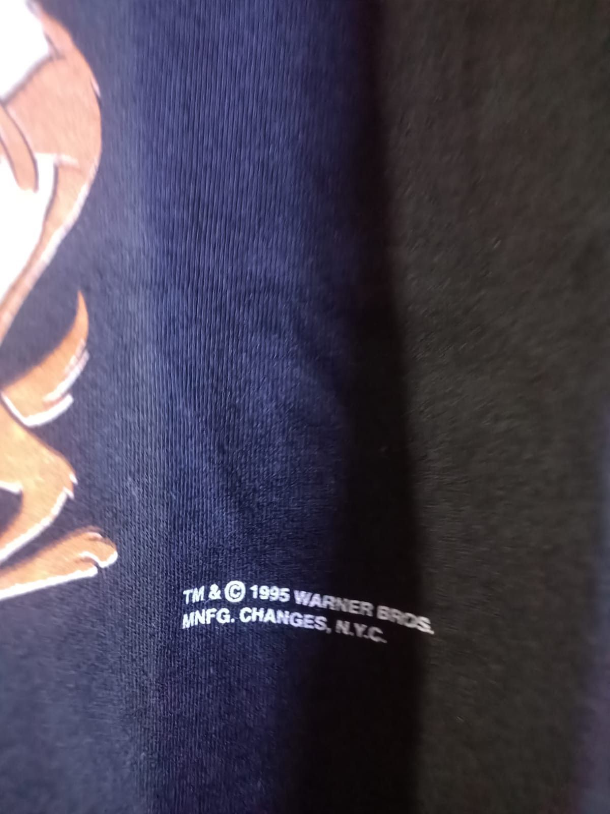 Anvil Vtg Looney Tunes Size US L / EU 52-54 / 3 - 3 Thumbnail