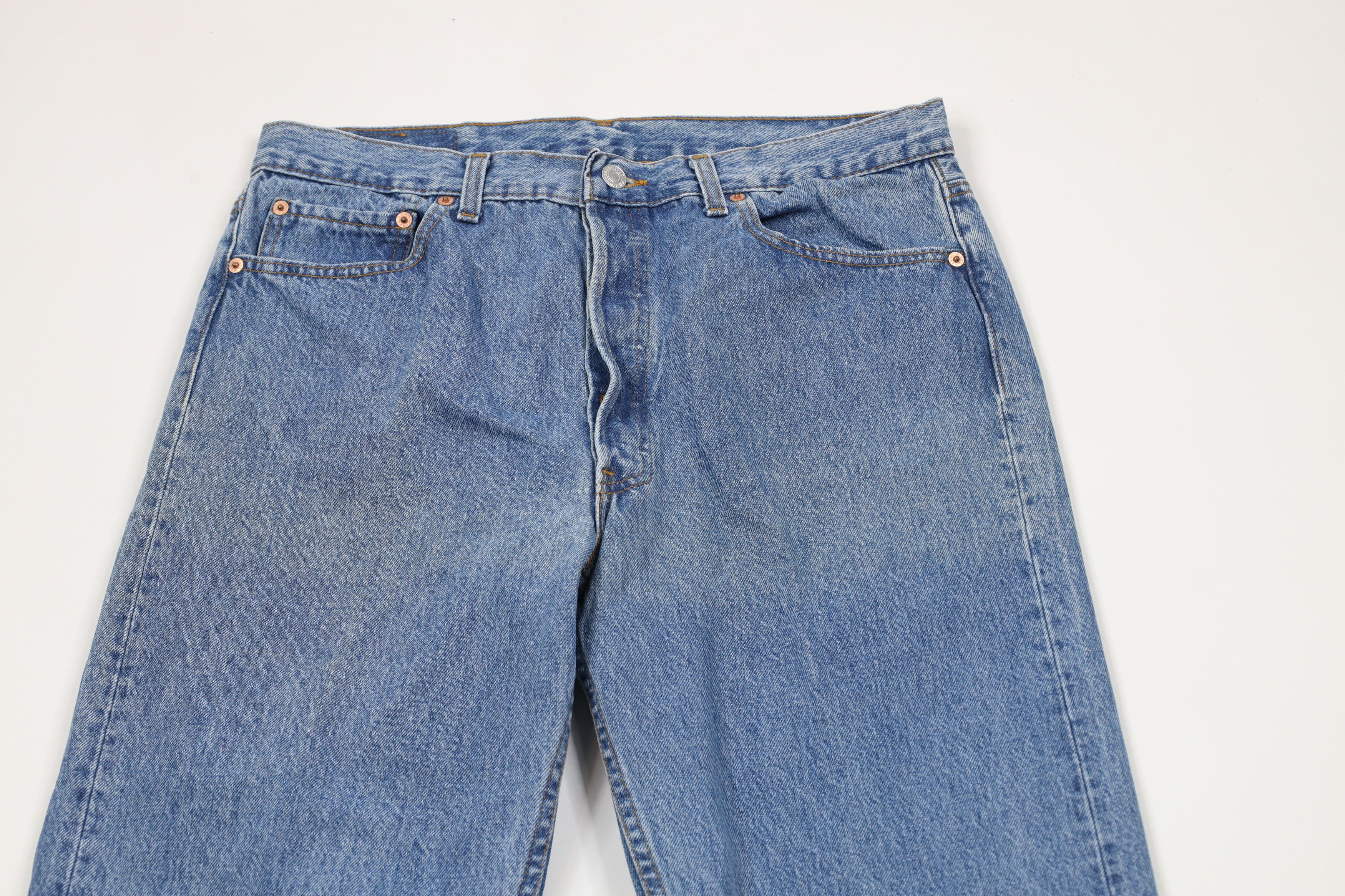 Levi's × Vintage Vintage 80s 90s Levis 501xx Fly Original Fit Jeans USA Size US 33 - 2 Thumbnail