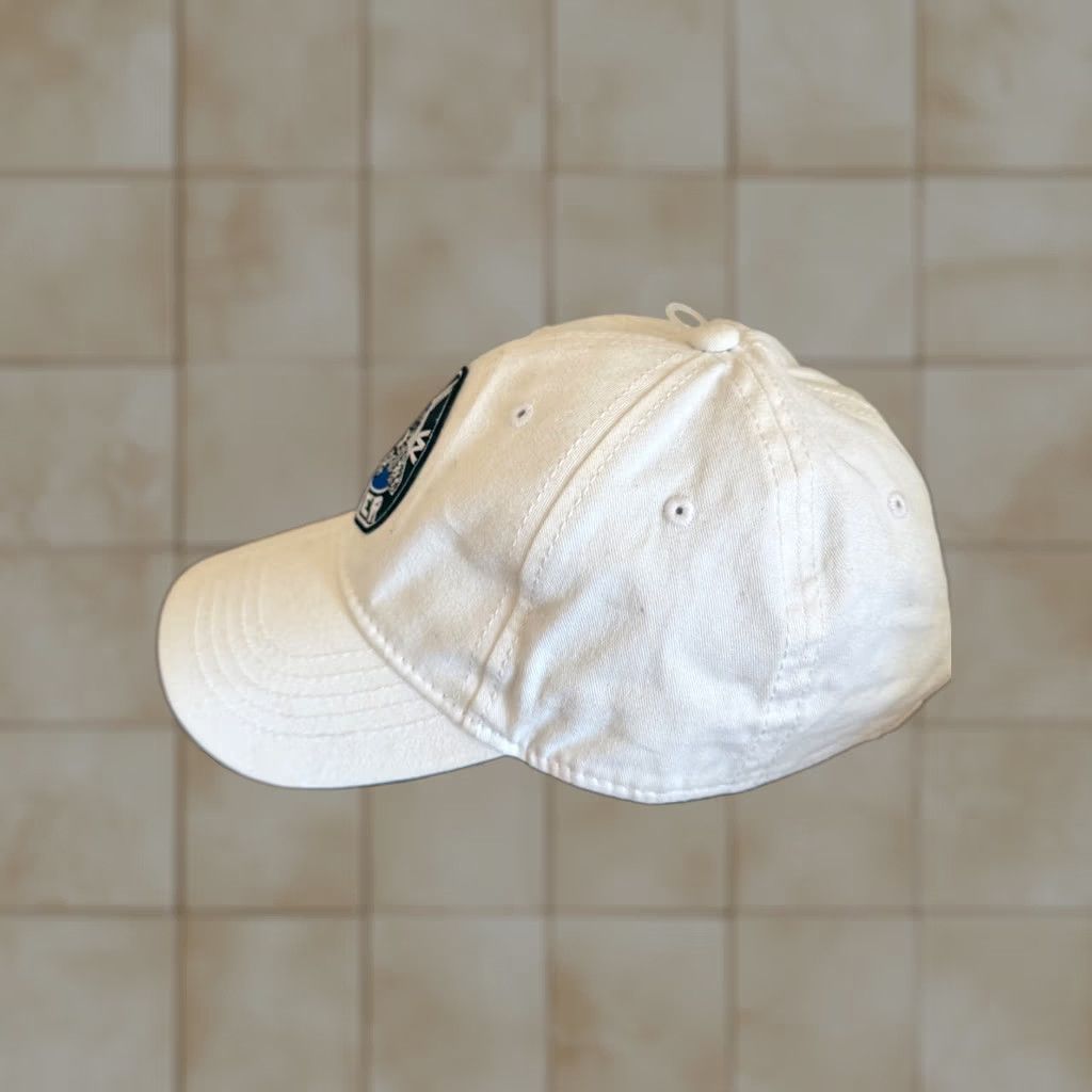 BMW BMW Motorcycle Boxer Engine Baseball Hat Cap White Strapback NWOT Patch Mens One Size Cap Size 44L - 1 Thumbnail