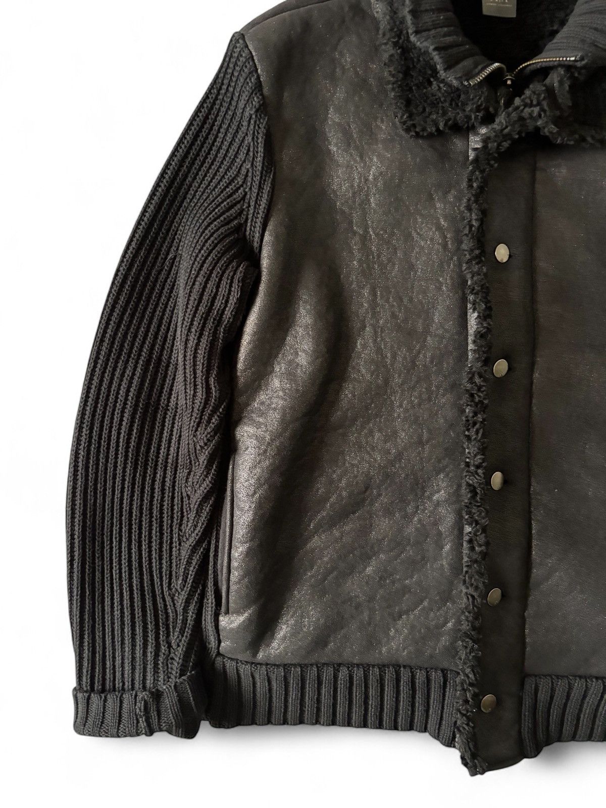 Armani Exchange Armani Exchange Faux Shearling Jacket Size US L / EU 52-54 / 3 - 6 Thumbnail
