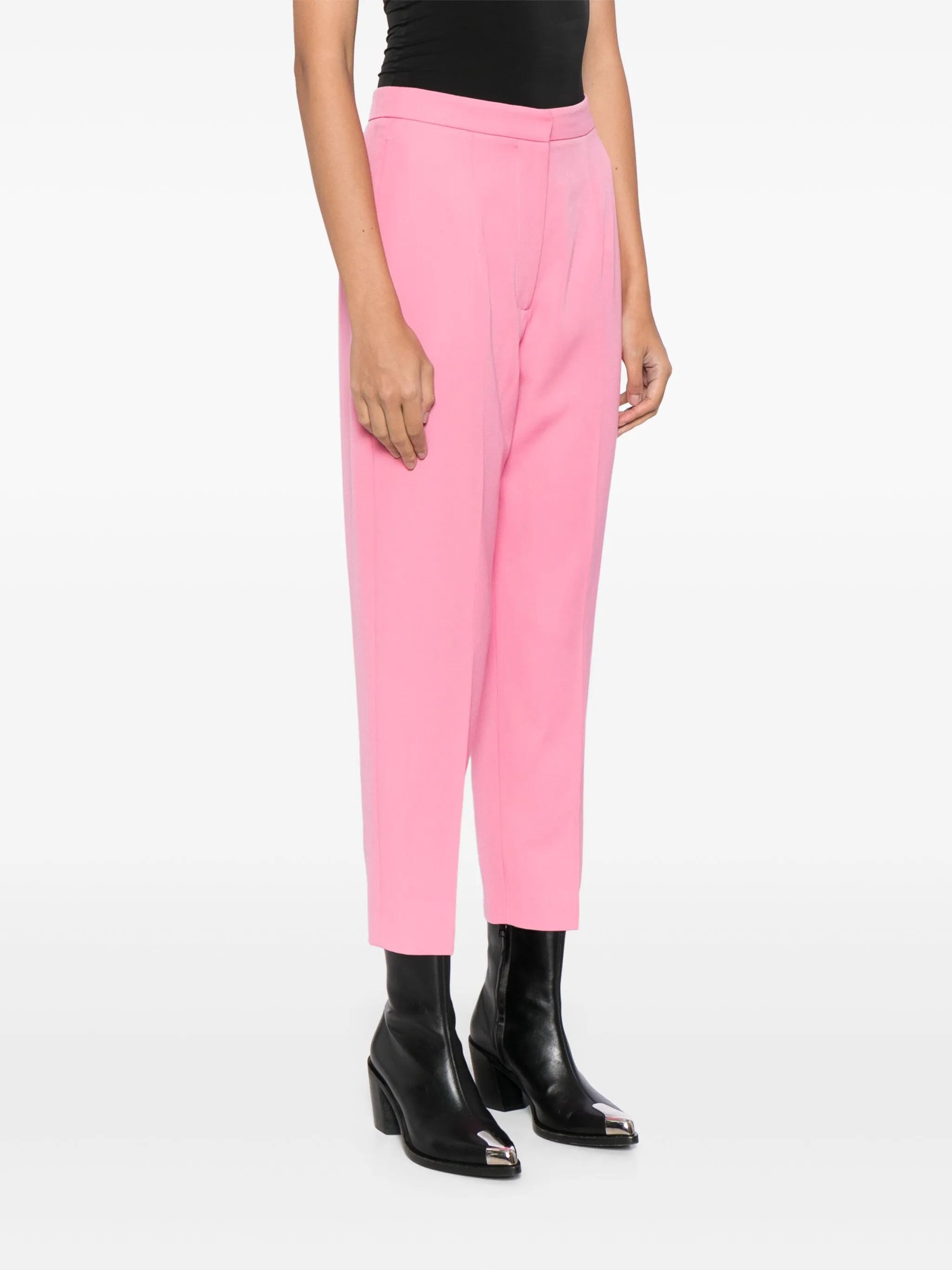 Alexander McQueen o1y0325 Pant in Pink Size 26" / US 2 / IT 38 - 3 Thumbnail