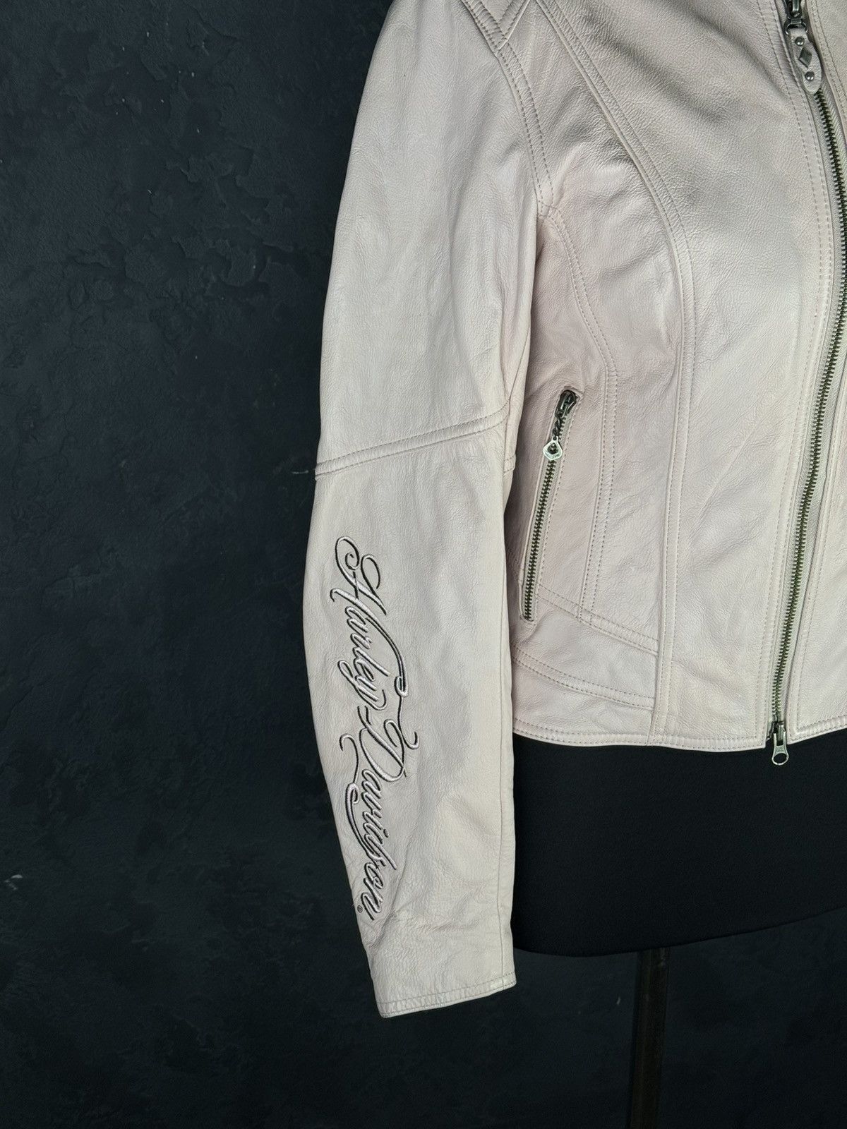 Harley Davidson Harley Davidson Women’s Charisma Leather Jacket Size M / US 6-8 / IT 42-44 - 5 Thumbnail