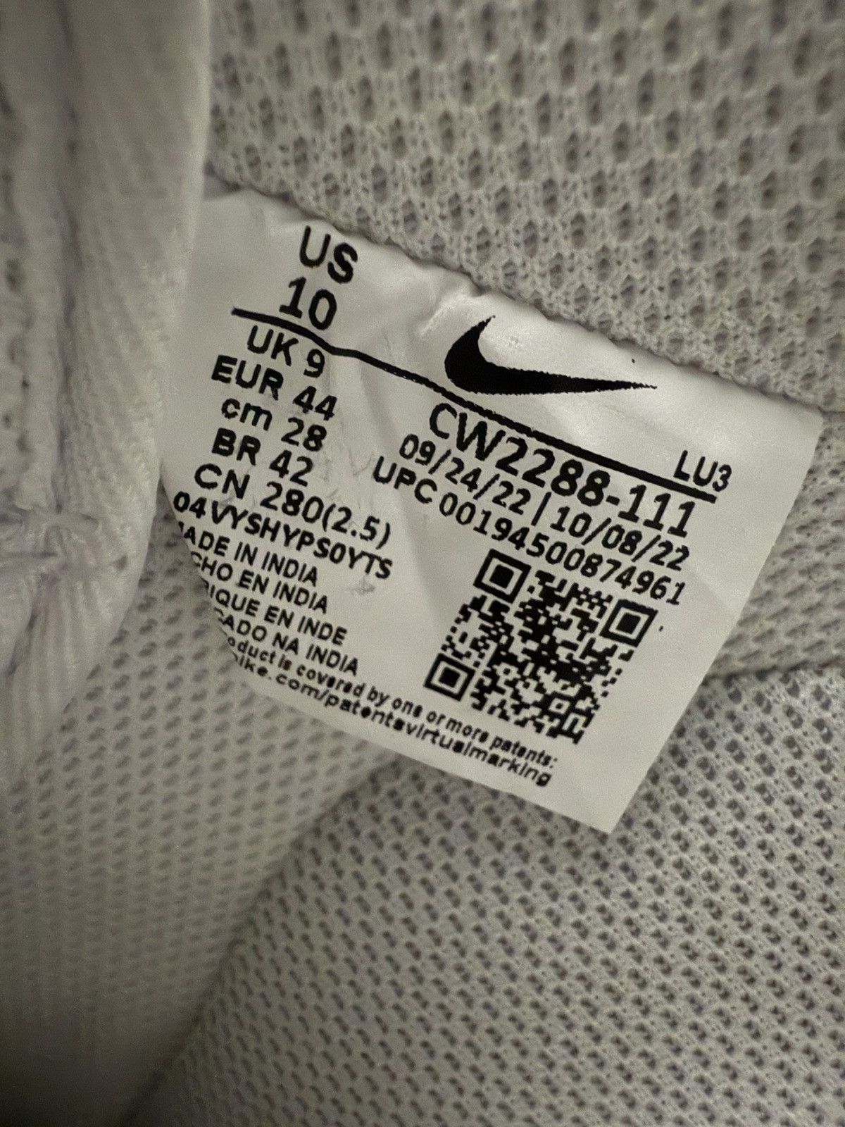 Nike × Travis Scott Brand New Travis Scott Nike Utopia Air Force 1 Size US 10.5 / EU 43-44 - 7 Thumbnail