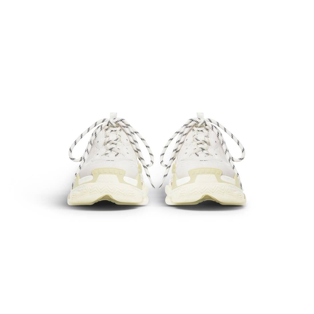 o1bcso1str1224 Triple S Mules in White