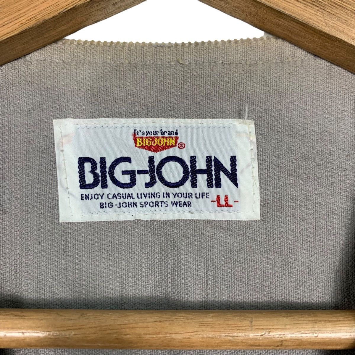 Big John Vintage 90's BIG JOHN Worker Corduroy Vest #2495-C112 Size US L / EU 52-54 / 3 - 16 Thumbnail