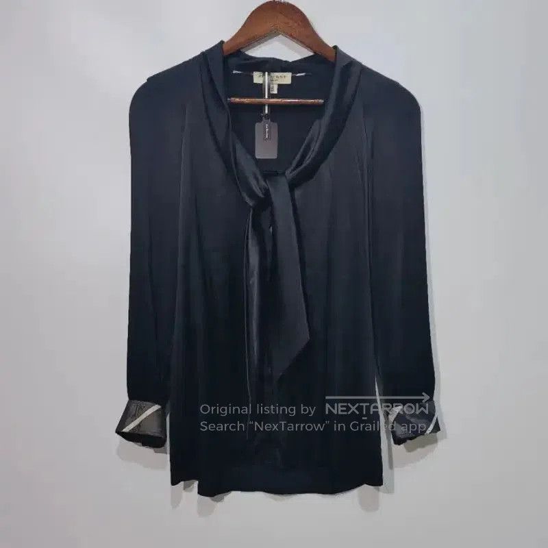 Burberry Burberry Black Silk Women's Shirt. Size S / US 4 / IT 40 - 1 Thumbnail