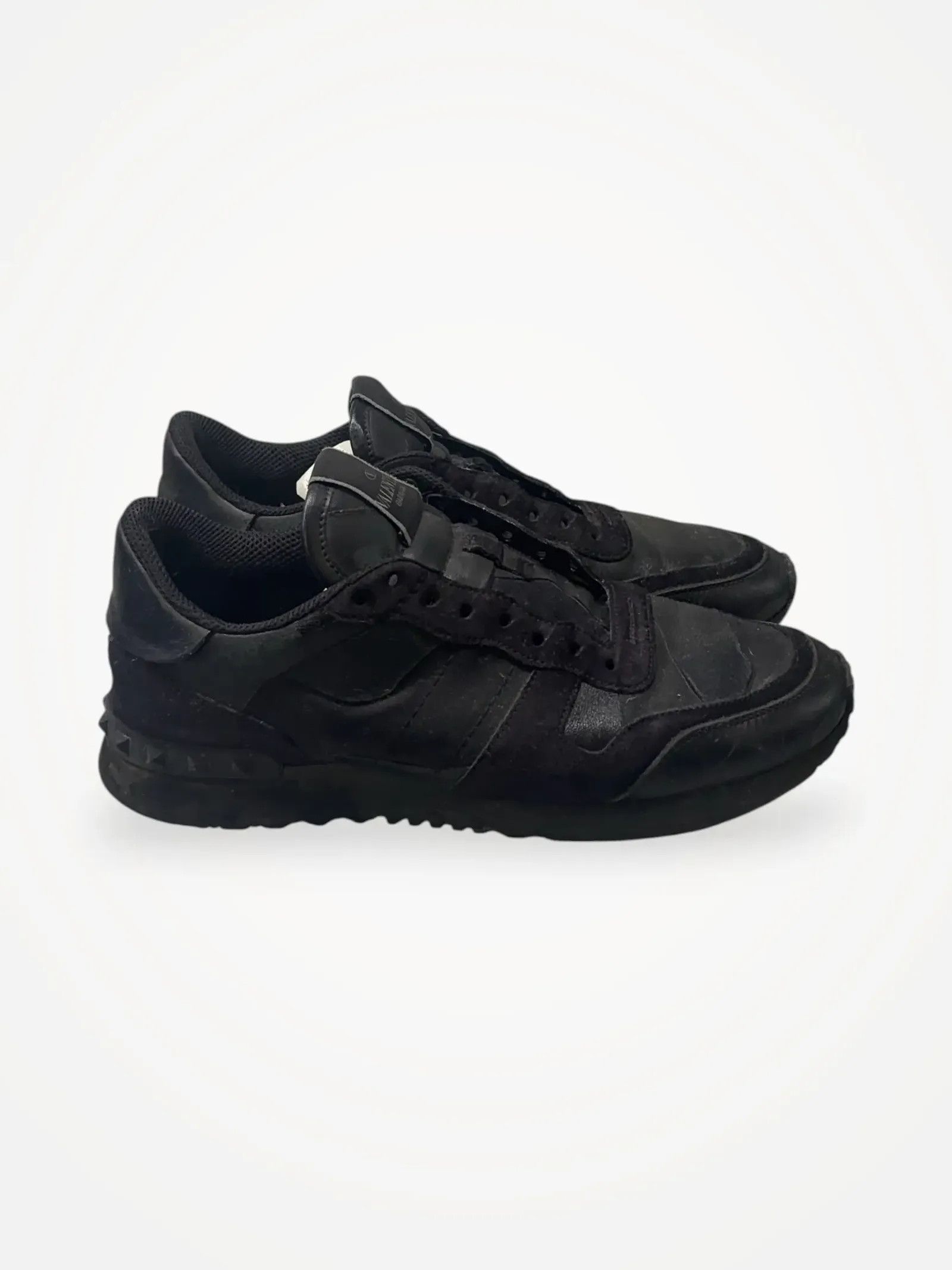 Valentino Valentino Camouflage Noir Rockrunner Sneaker Sneakers Size US 9 / IT 39 - 1 Thumbnail