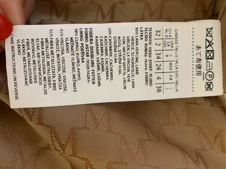 Max Mara Max Mara Madame, 101801 Coat Size S / US 4 / IT 40 - 5 Thumbnail