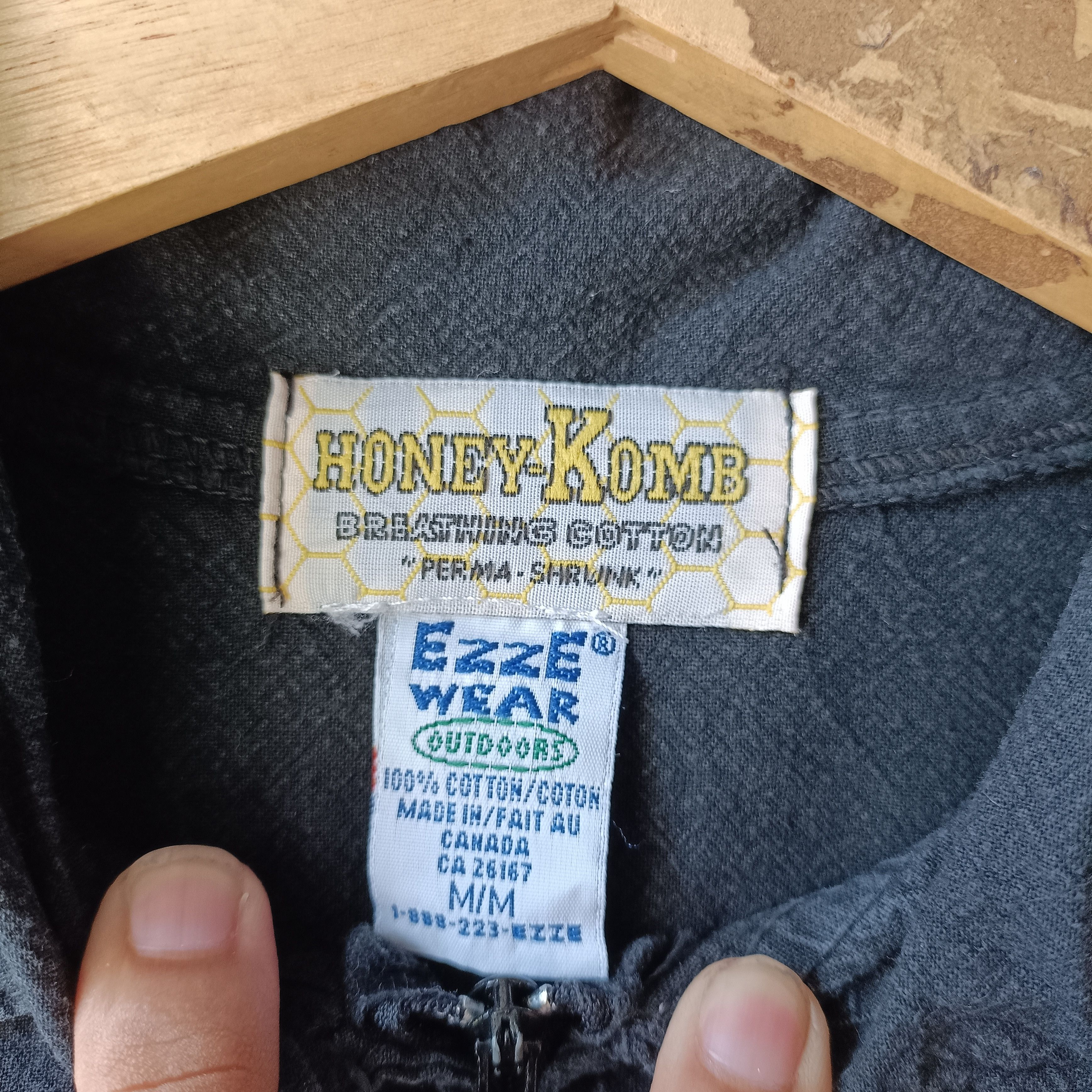 Vintage Vintage 90s Honey Komb Ezze Wear Size US M / EU 48-50 / 2 - 6 Thumbnail