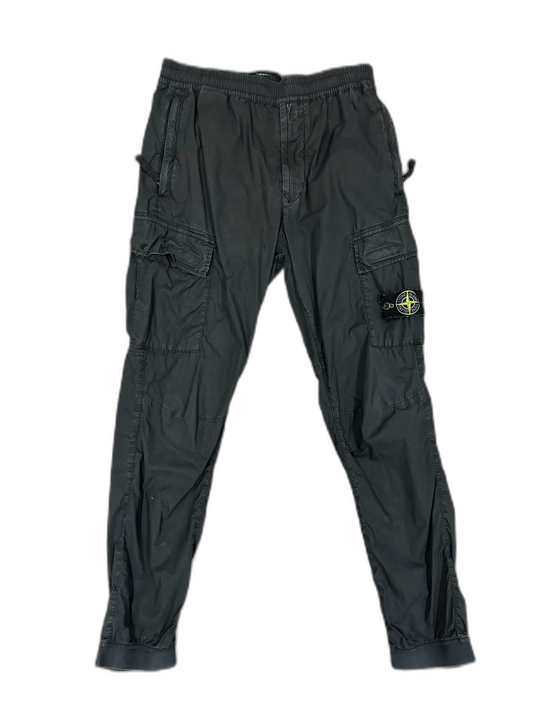 Stone Island Stone Island Washed Cargo Sweatpants Size US 31 - 1 Thumbnail