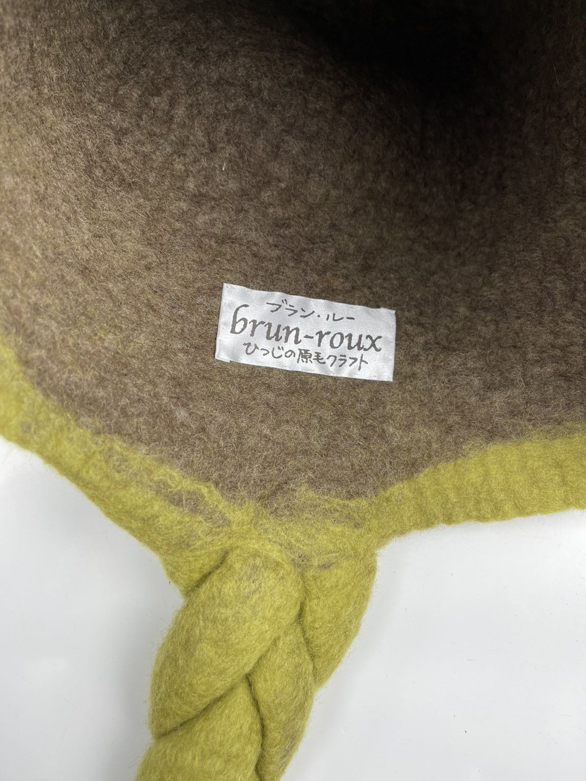 Vintage very rare custom sheep wool hat with tail Size ONE SIZE - 7 Thumbnail