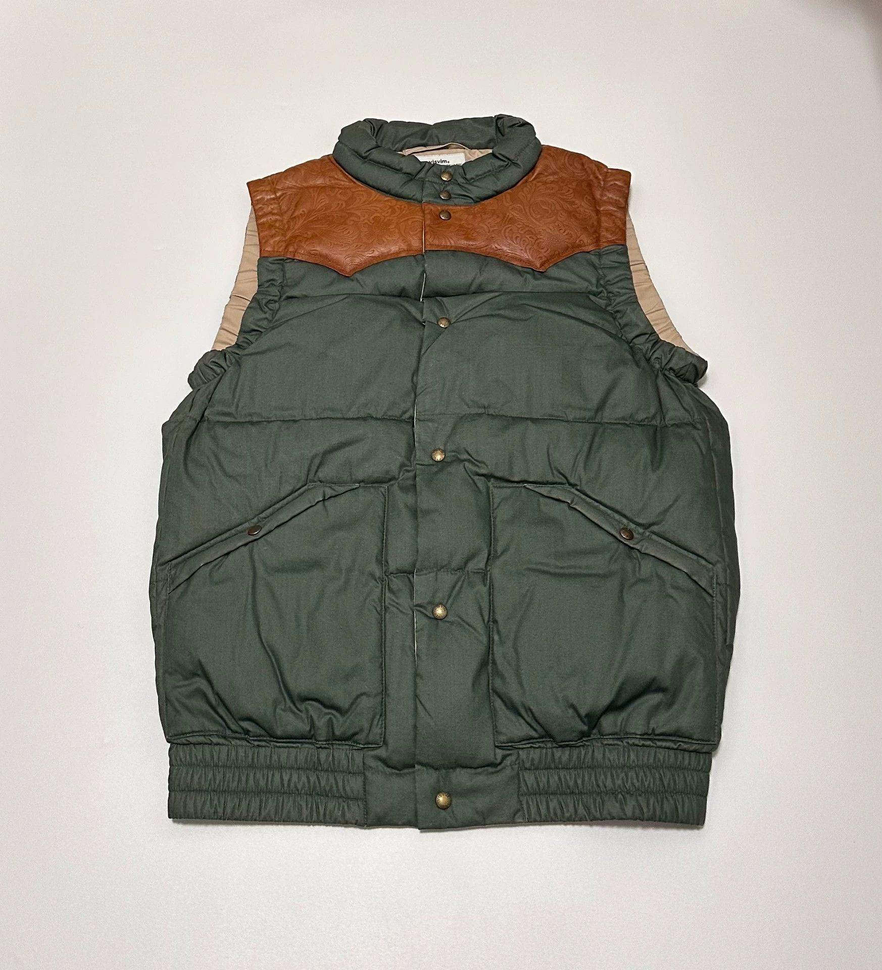Visvim visvim Contrary Dept LINER DOWN VEST-2506 | Grailed