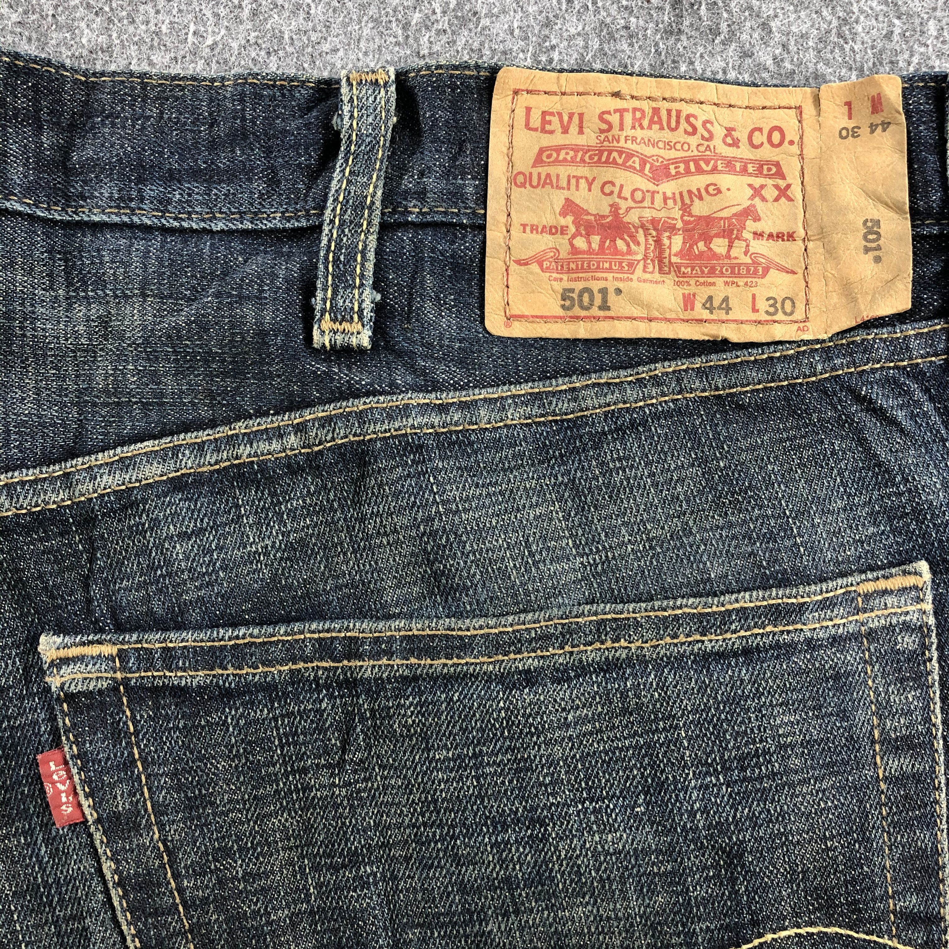 Levi's Vintage Levis 501 Jeans-J1174 Size US 44 / EU 60 - 5 Thumbnail