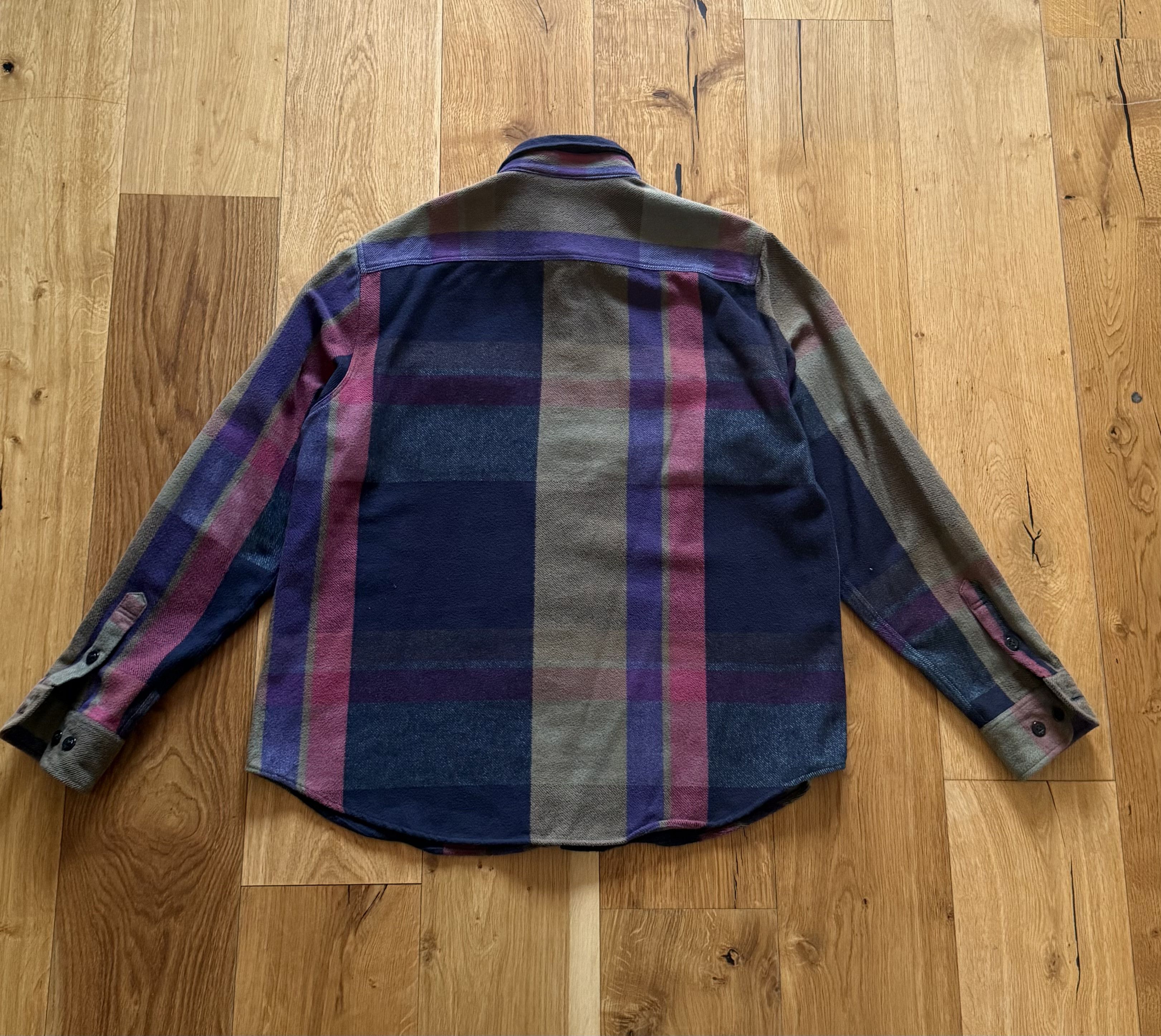 Noah Big Flannel Plaid Shirt Size US XL / EU 56 / 4 - 4 Thumbnail