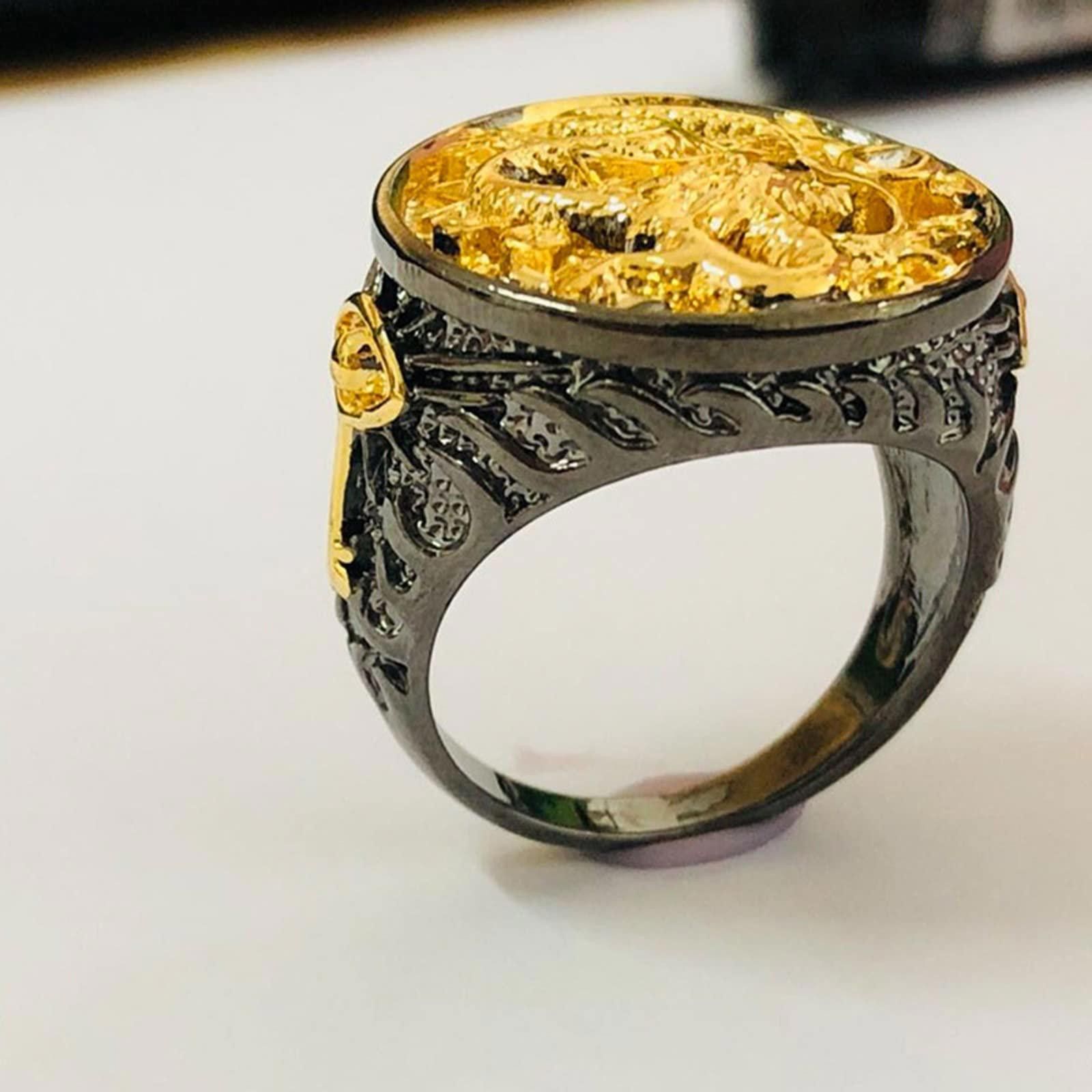 Designer Men's "The Rising Dragon" Capitan Collection Ring - Size 11 Size ONE SIZE - 3 Thumbnail