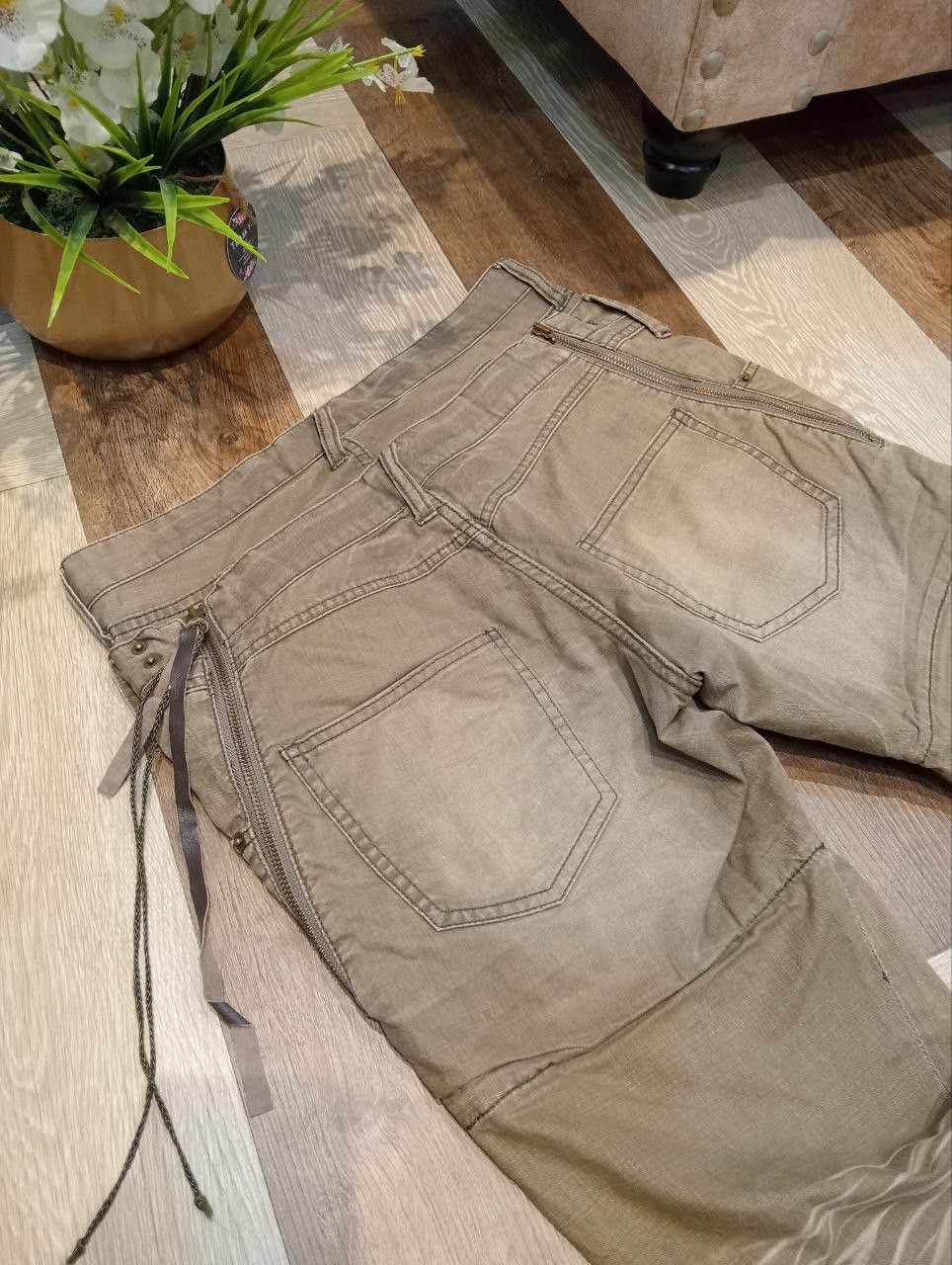 PPFM VINTAGE PPFM JAPAN DOUBLE WAIST CARGO-STYLE DENIM PANTS Size US 32 / EU 48 - 10 Thumbnail