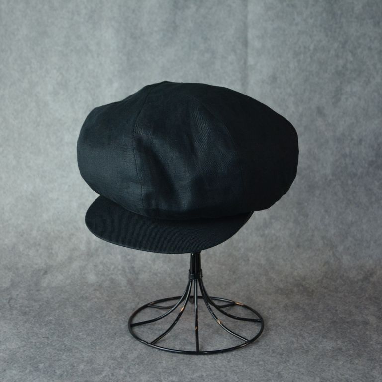 Yohji Yamamoto Yohji Yamamoto Pour Homme - LIN LINEN Beret Hat Size ONE SIZE - 1 Thumbnail