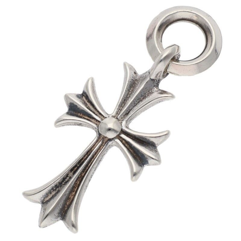 Chrome Hearts Chrome Hearts Tiny CH Cross Silver Necklace Size ONE SIZE - 1 Thumbnail