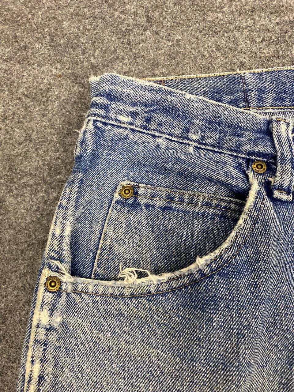 Wrangler wrangler regular fit distressed denim nice design Size US 38 / EU 54 - 12 Thumbnail