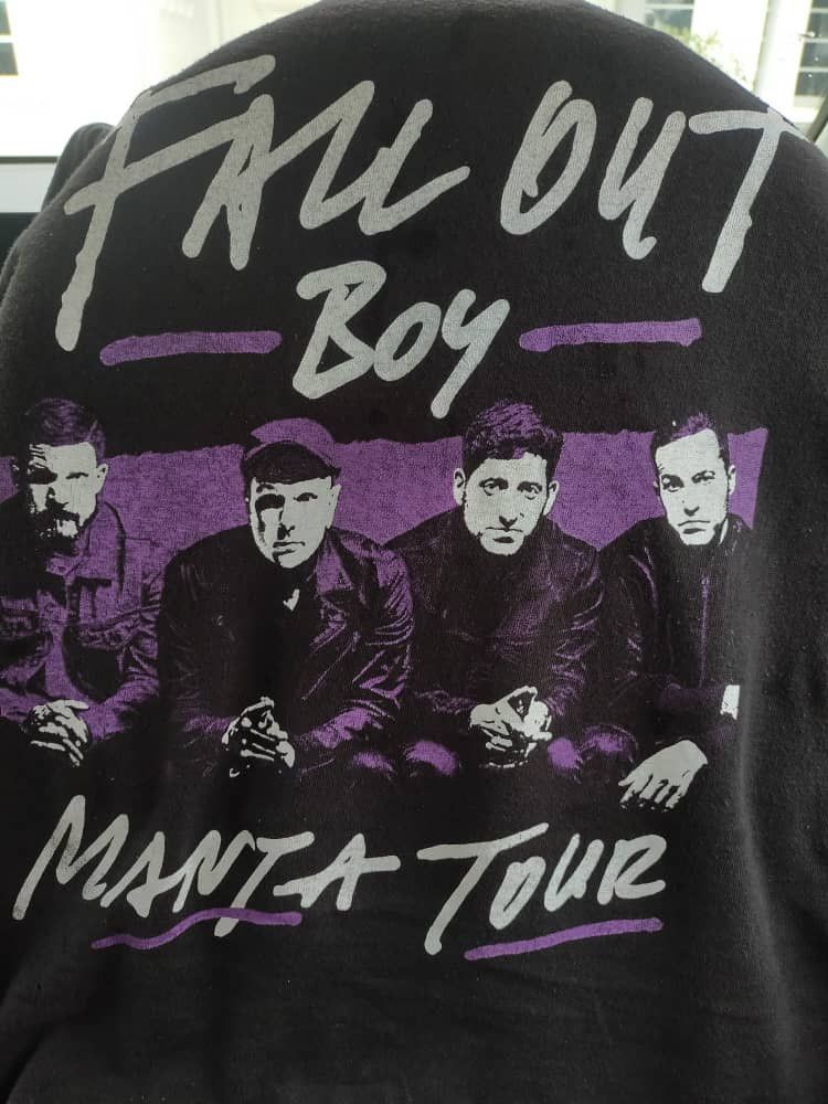 Band Tees Fall Out Boy Mania Tour Crewneck Tee Size US M / EU 48-50 / 2 - 8 Thumbnail