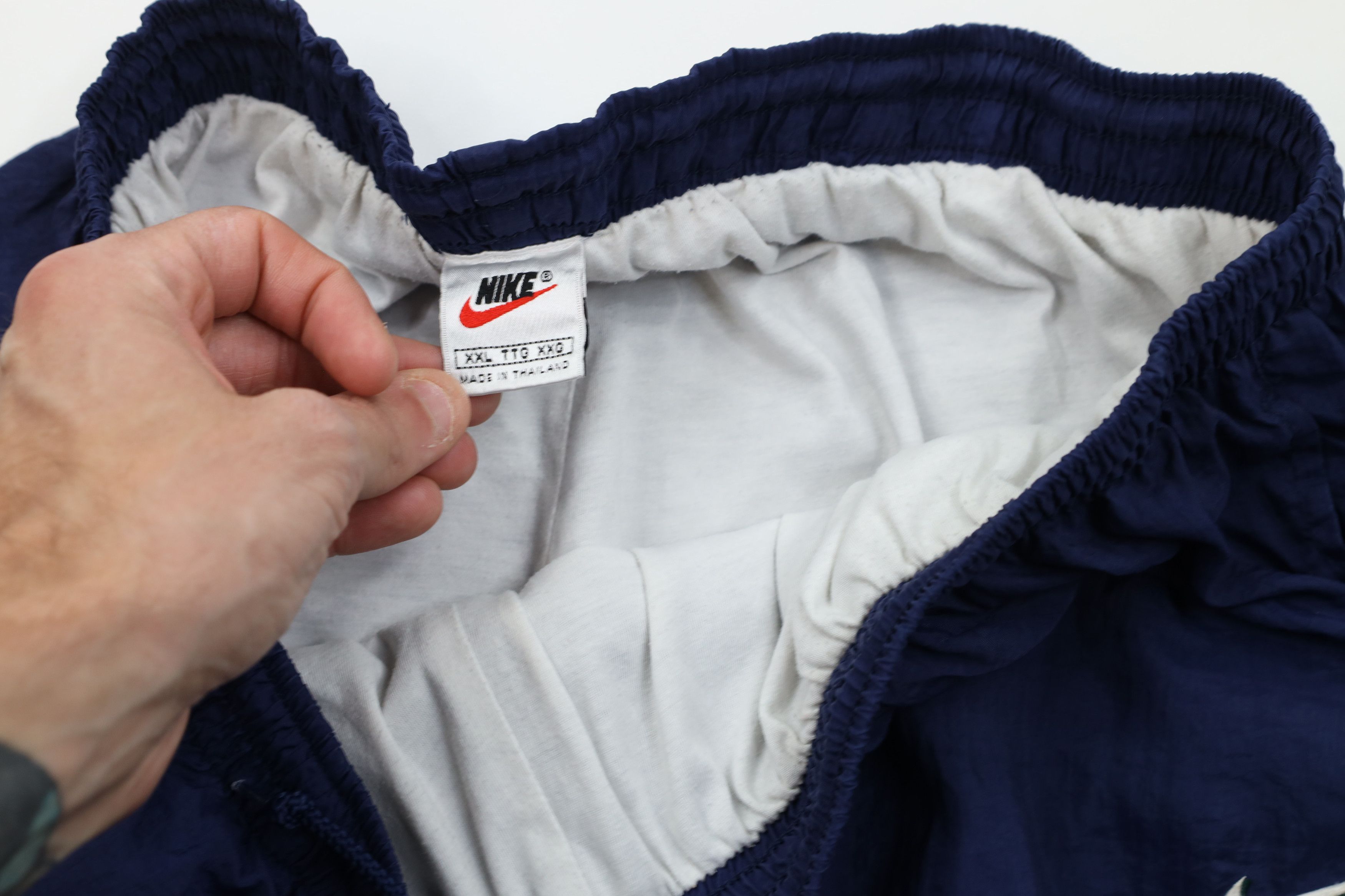 Nike Vintage 90s Nike Mini Swoosh Lined Windbreaker Joggers Pants Size US 40 / EU 56 - 10 Thumbnail