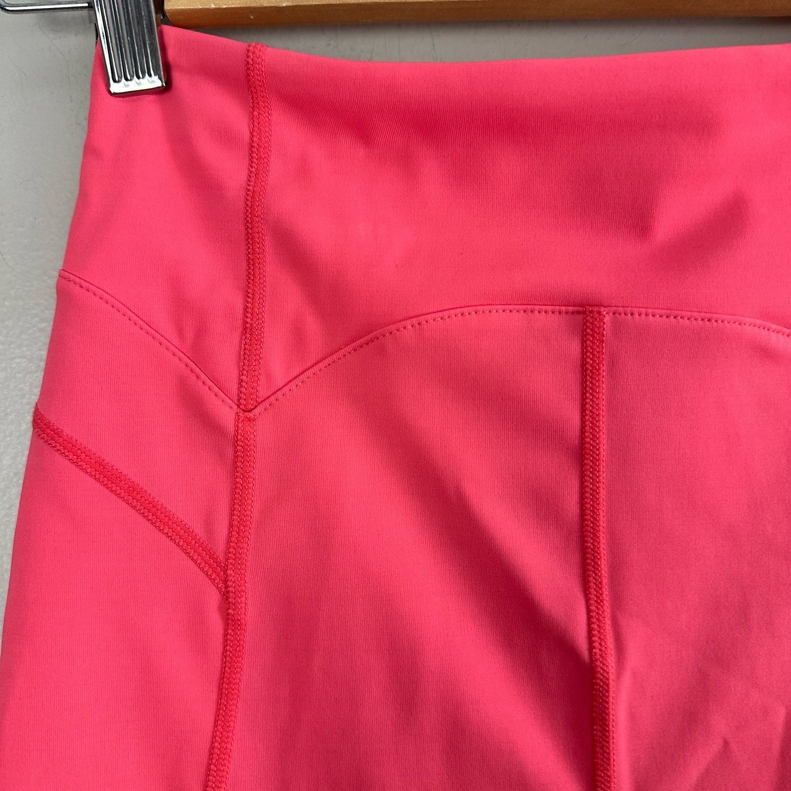 Free People Free People Pink Petal Pusher Scalloped Biker Bike Shorts XS Size 24" / US 00 / IT 34 - 4 Thumbnail