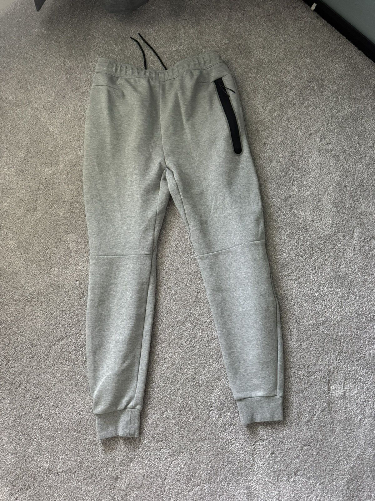 Nike Gray Nike Tech Joggers Size US 32 / EU 48 - 2 Thumbnail