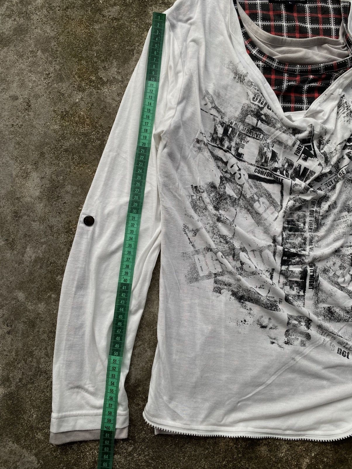 If Six Was Nine BERNINGS SHO PUNK GOTHIC TRIPLE LAYERED Size US L / EU 52-54 / 3 - 11 Thumbnail