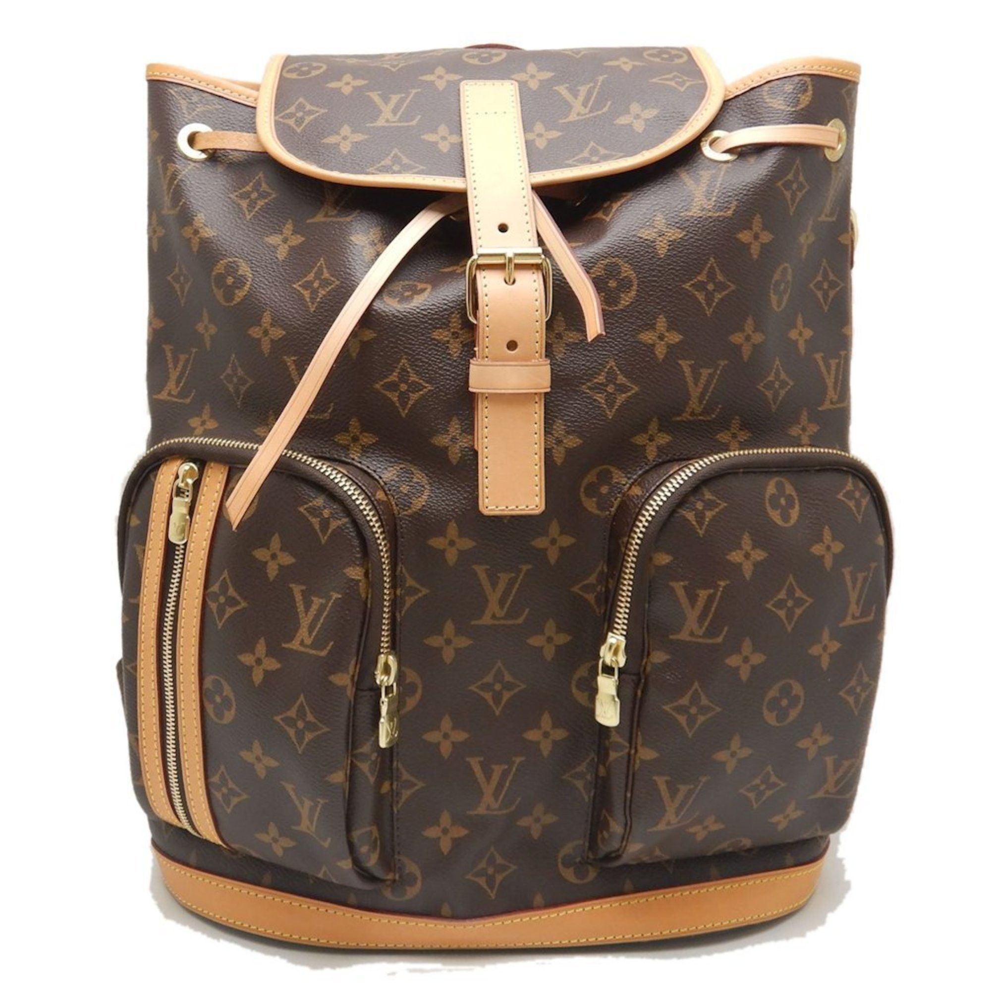 image of Louis Vuitton Monogram Sack Adbos Fall M40107 Rucksack/backpack Brown 251040, Women's
