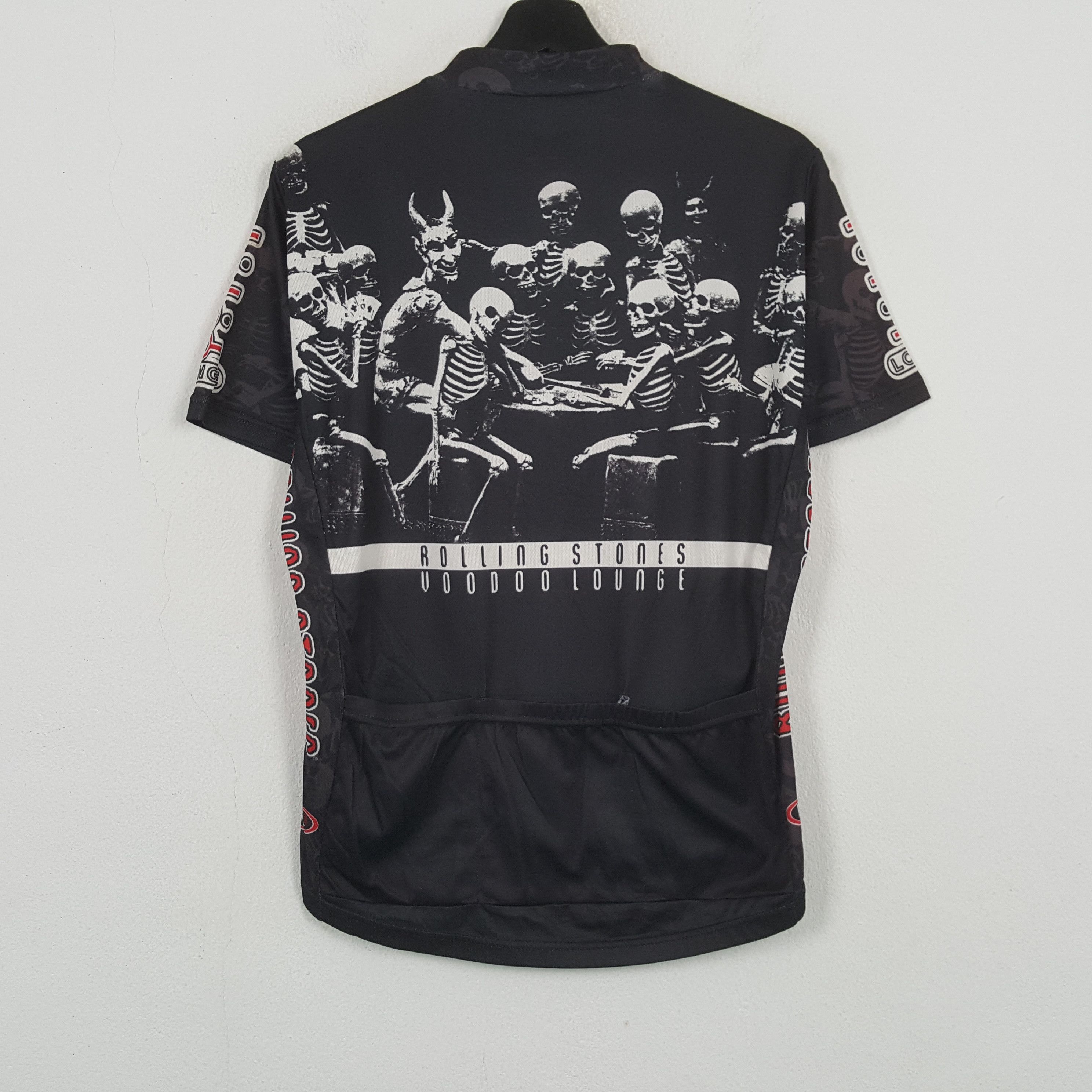 Vintage Rolling Stones Voodoo Lounge Bike Jersey Tshirt RR15 Size US M / EU 48-50 / 2 - 3 Thumbnail