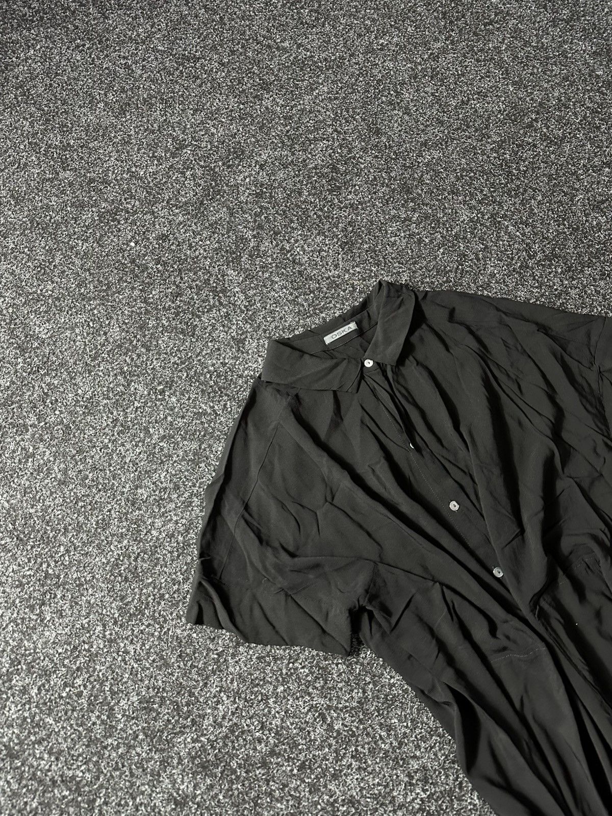 OSKA × Rundholz 🚨OSKA avant garde black wide fit dress ARHIVE OPIUM Size L / US 10 / IT 46 - 2 Thumbnail