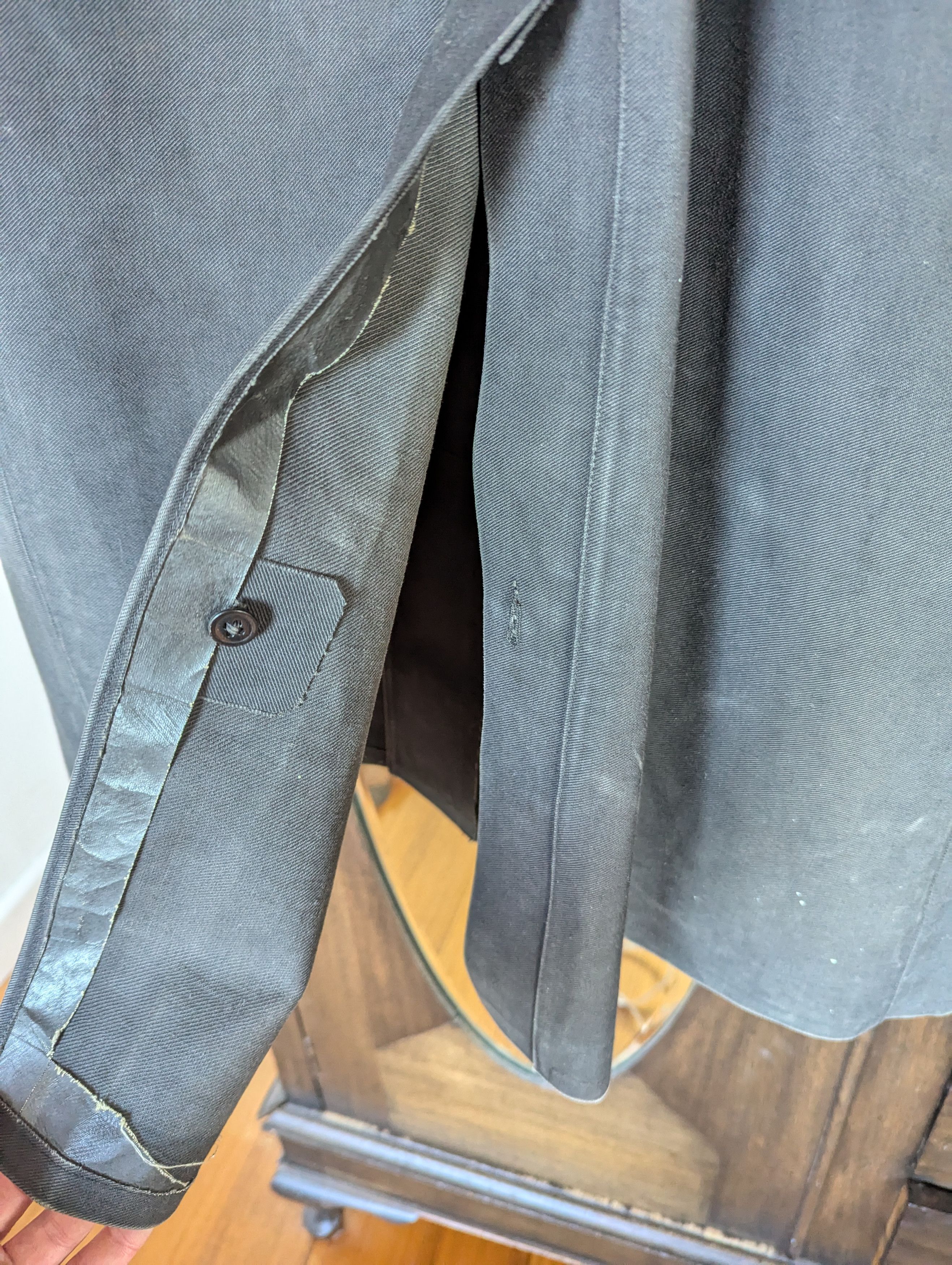Mackintosh 1950s Greengate British rail mackintosh coat Size US M / EU 48-50 / 2 - 5 Thumbnail
