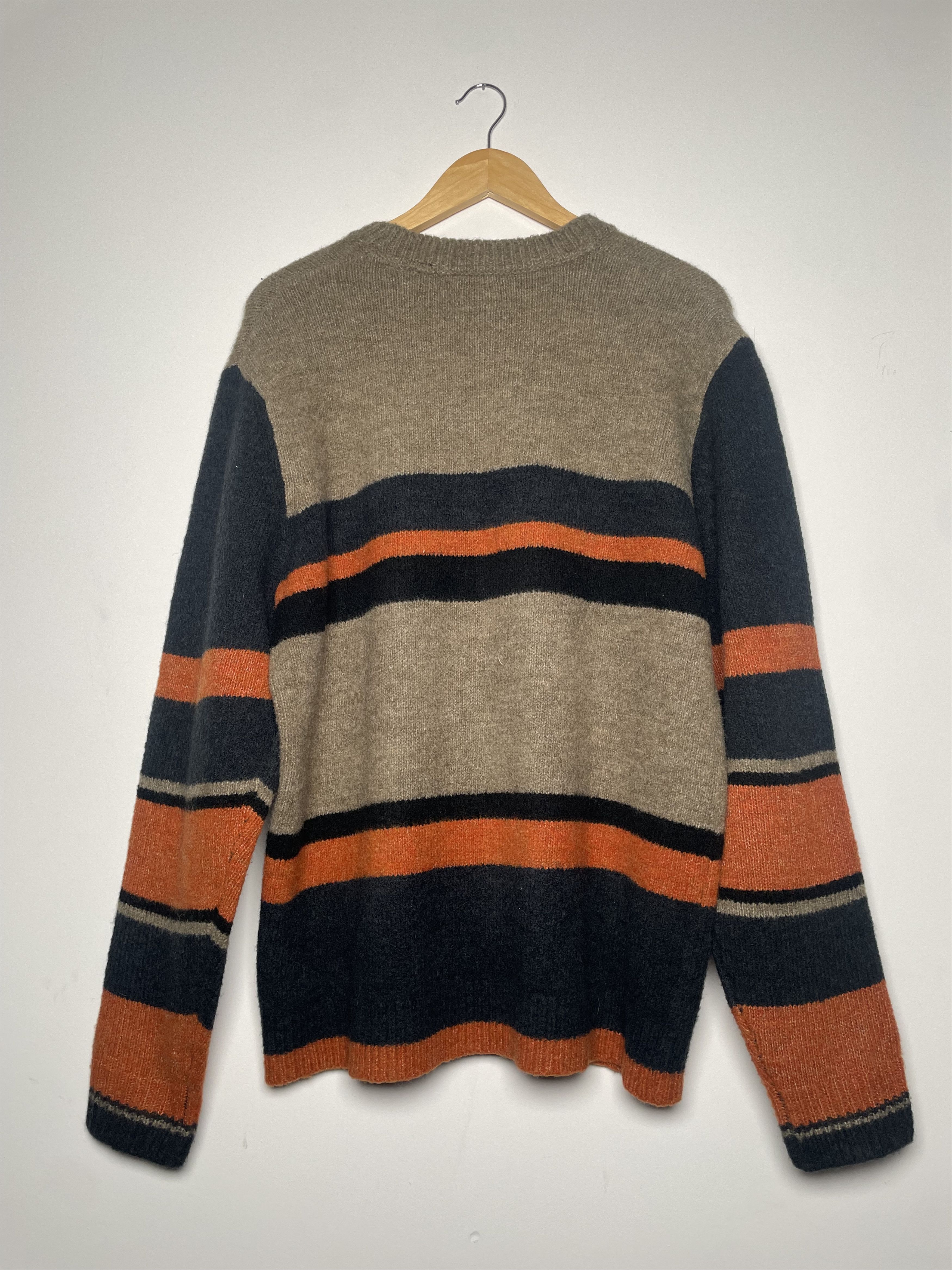 ONLY & SONS Only & Sons Striped Knit Sweater XL Size US XL / EU 56 / 4 - 2 Thumbnail