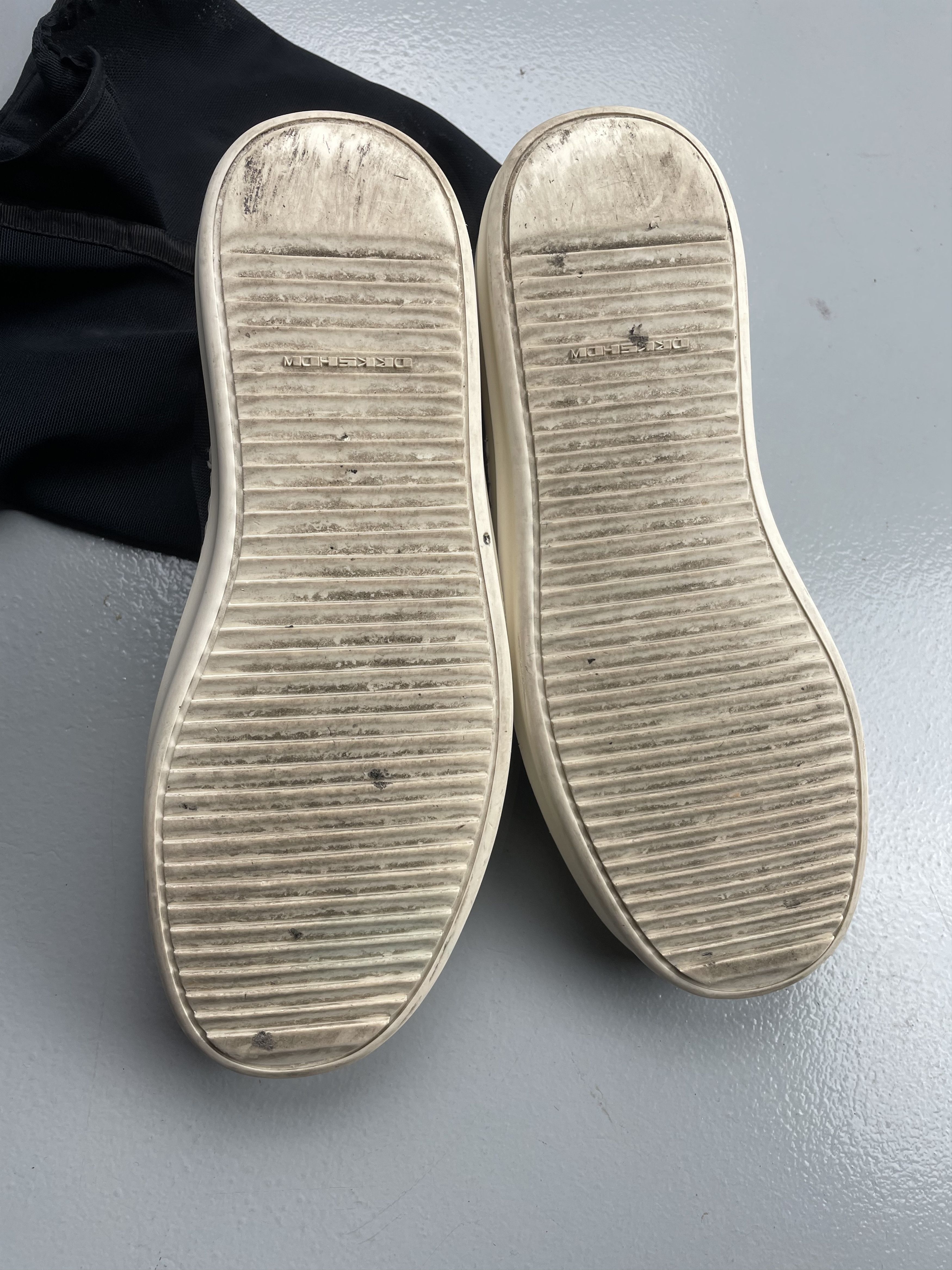 Rick Owens Rick Owens DRKSHDW sock "Ramones" sneakers - size 40 Size US 9 / IT 39 - 7 Thumbnail