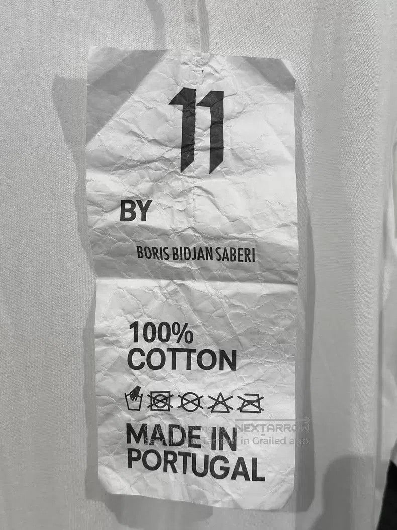 Boris Bidjan Saberi Boris Bidjan Saberi 11by bbs distressed crewneck short sle Size US M / EU 48-50 / 2 - 7 Thumbnail