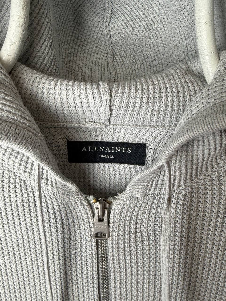 Allsaints Allsaints Zip Waffle Hoodie Size Small Size US S / EU 44-46 / 1 - 3 Thumbnail