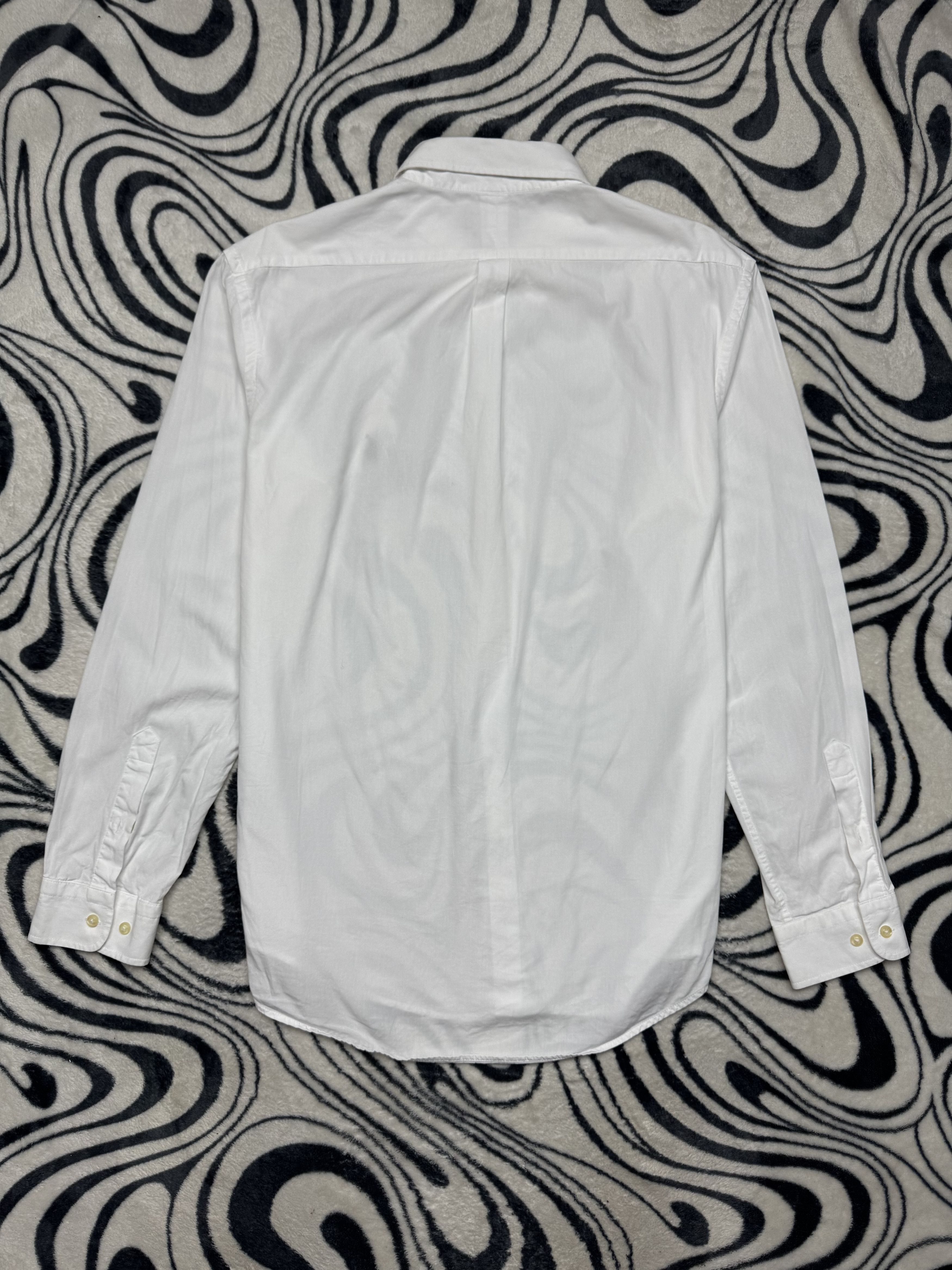 Polo Ralph Lauren Polo Ralph Lauren Mens Long Sleeve White Shirt Slim Fit Size US L / EU 52-54 / 3 - 7 Thumbnail