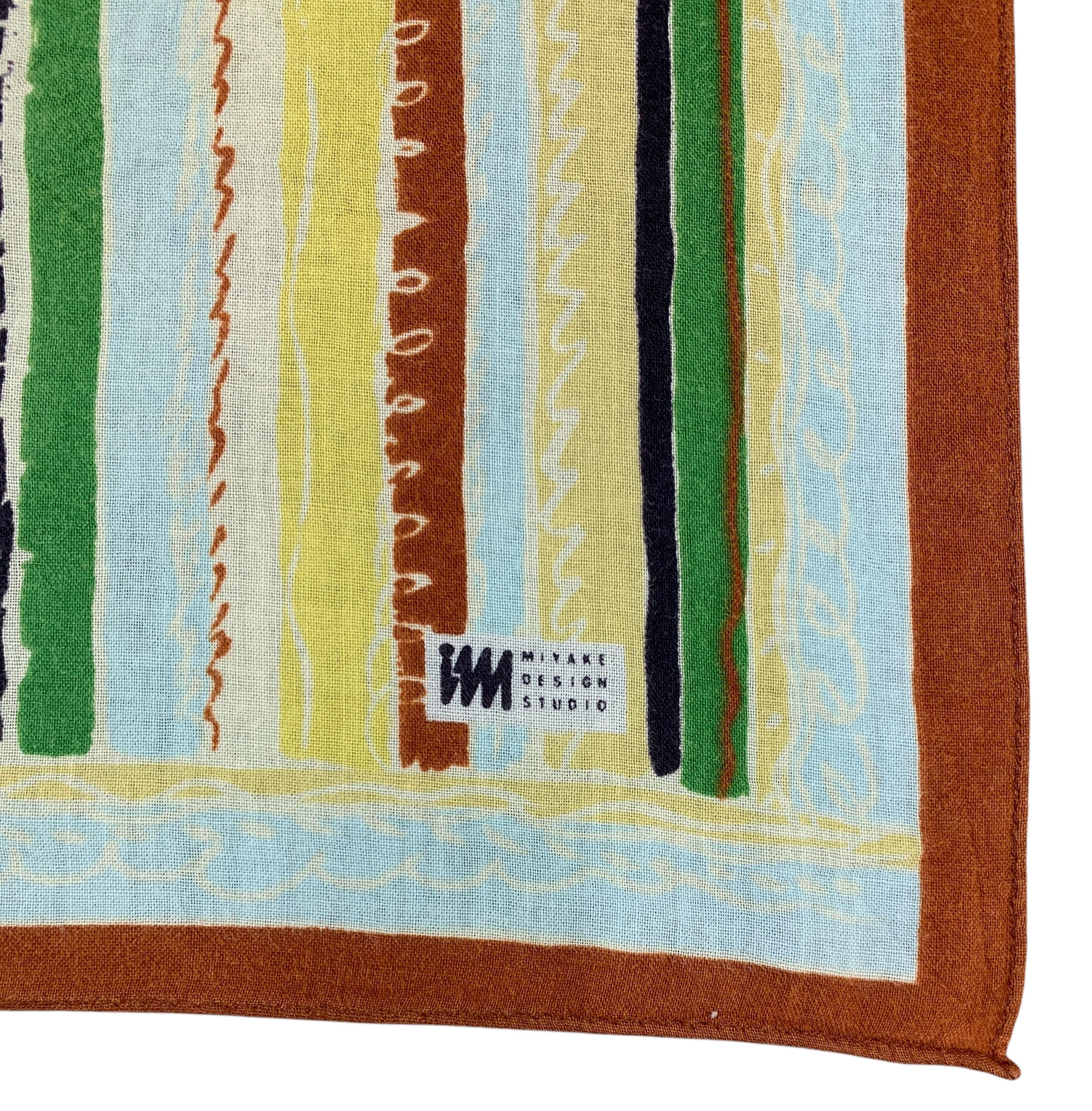 Issey Miyake × Japanese Brand × Vintage Vintage Issey Miyake Neckerchief/Handkerchief - HKA970 Size ONE SIZE - 9 Thumbnail