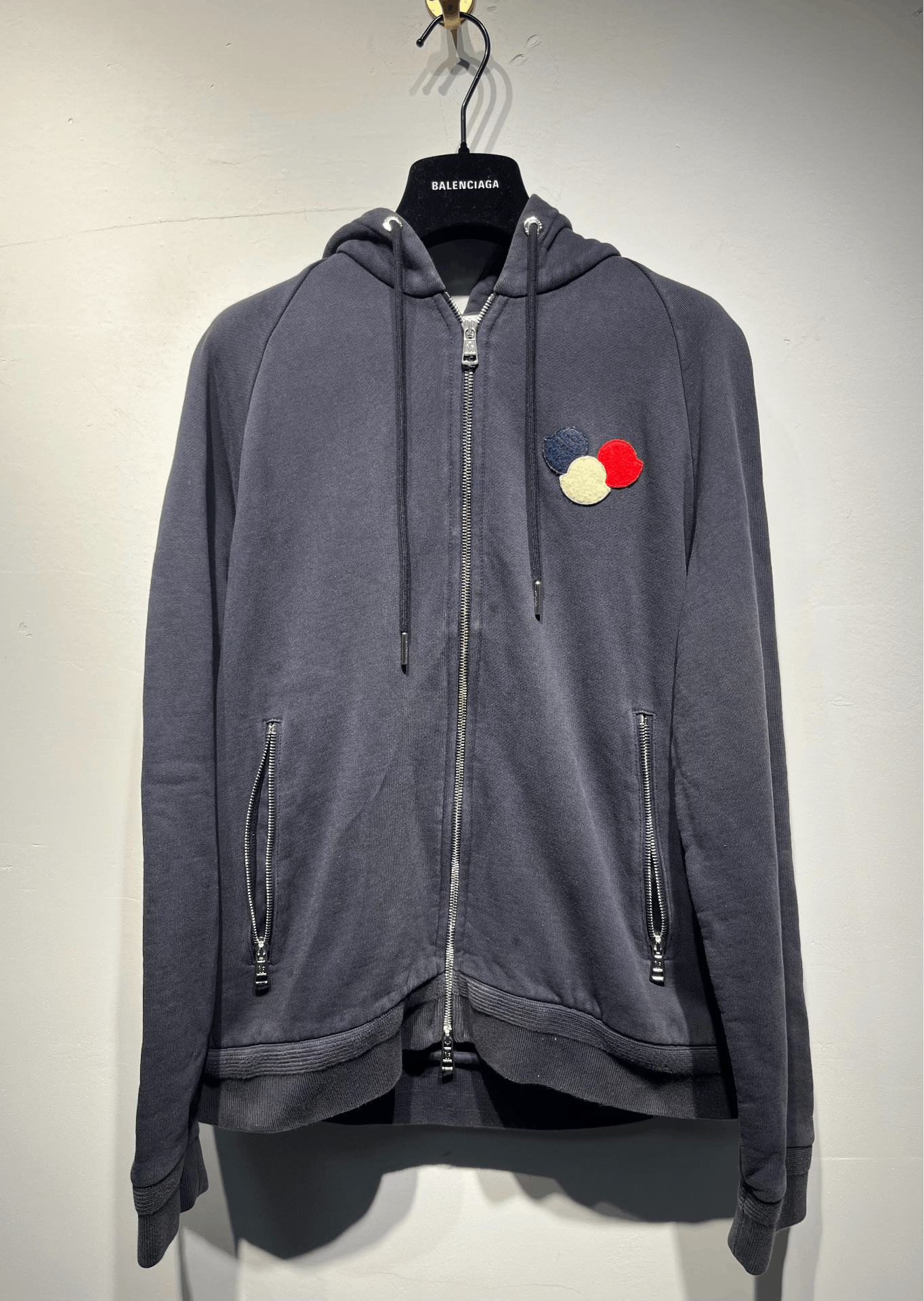 Moncler Moncler Retro Hoodie L Men Size US L / EU 52-54 / 3 - 1 Thumbnail