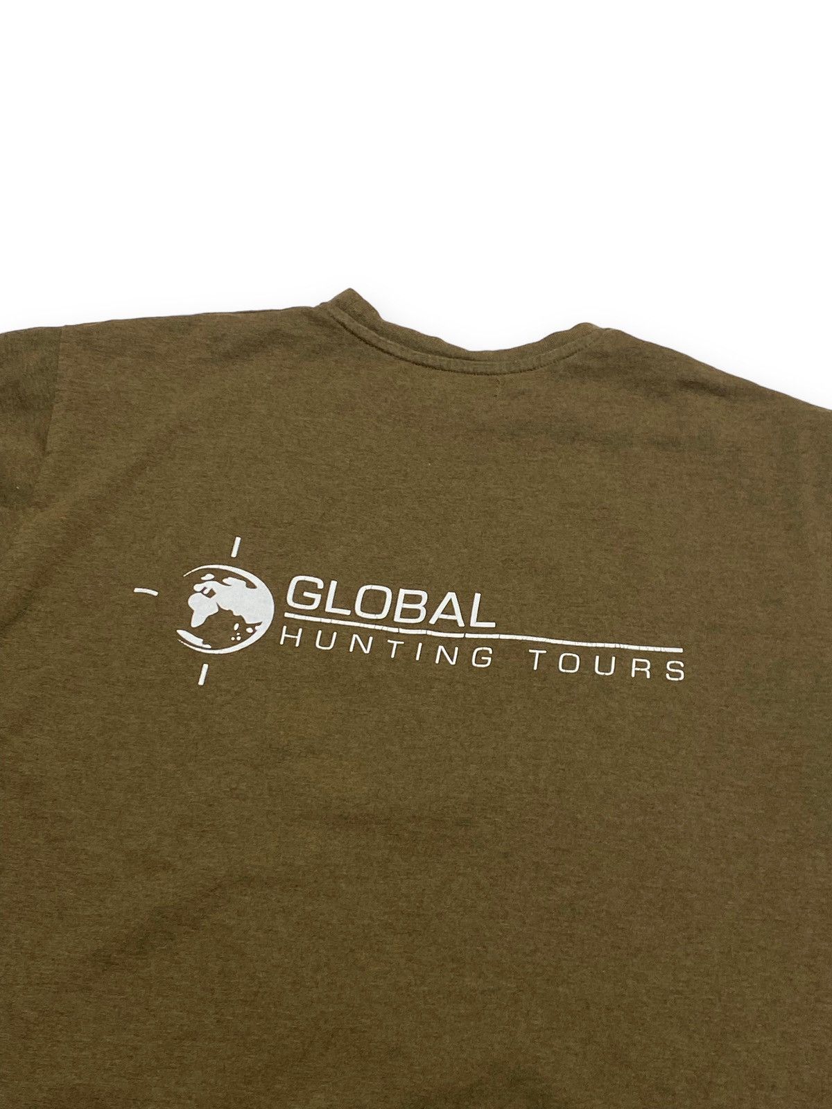 Hunt Club Vintage HUNT&FUN Brown Vegetarian Big Logo T Shirt Size US M / EU 48-50 / 2 - 7 Thumbnail