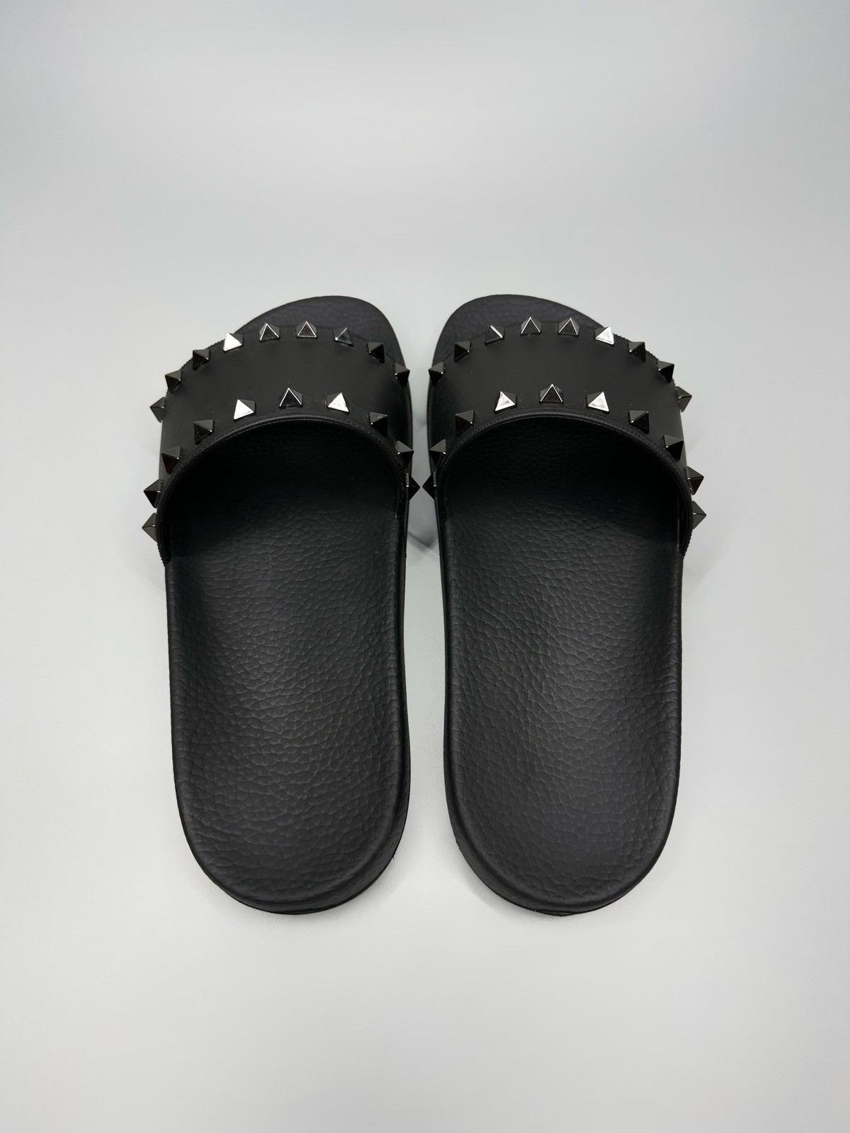 Valentino Valentino Garavani Rockstud Slide Sandals Size US 7 / EU 40 - 4 Thumbnail